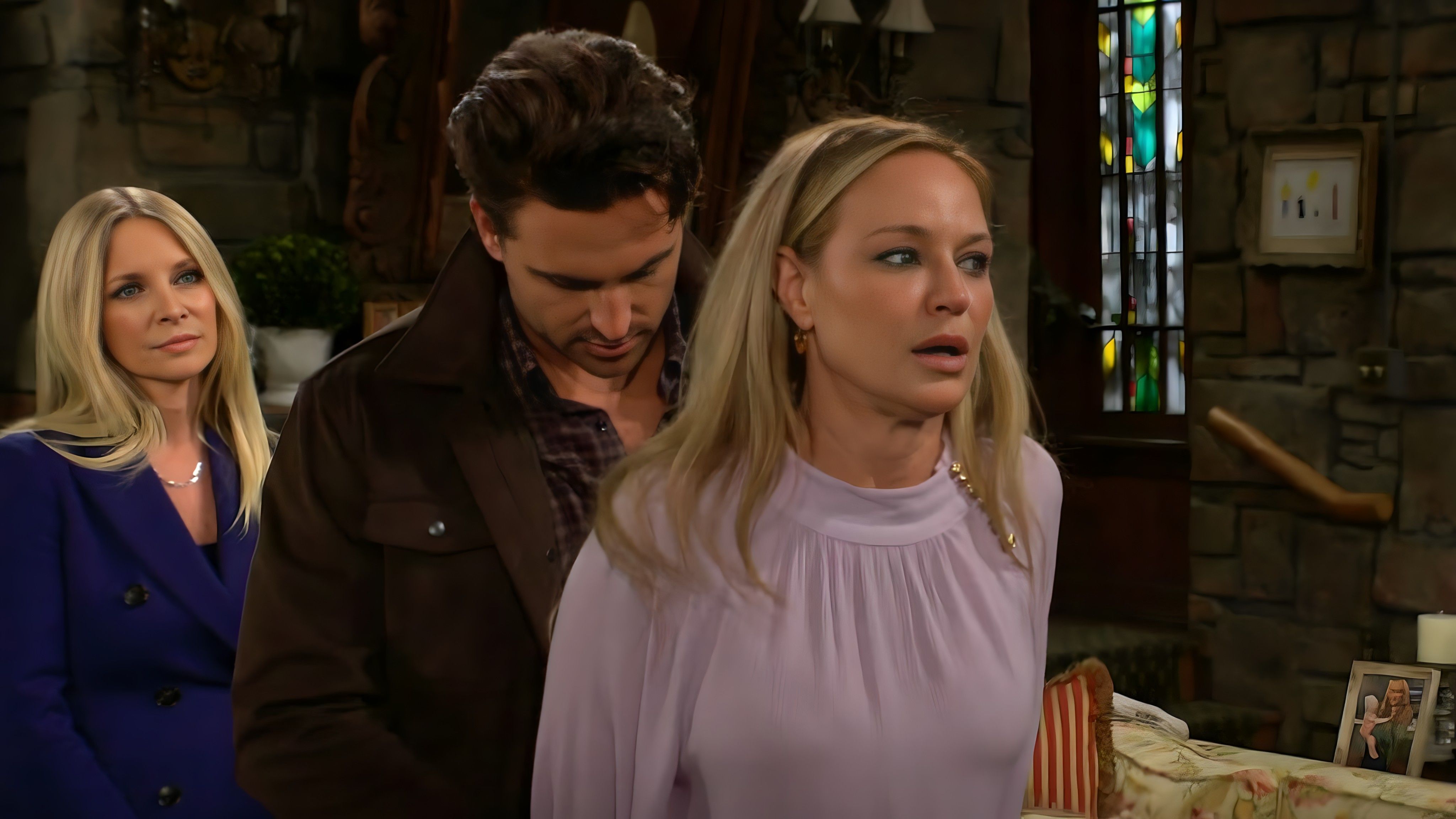 Chance puts handcuffs on Sharon | Image Source: CBS