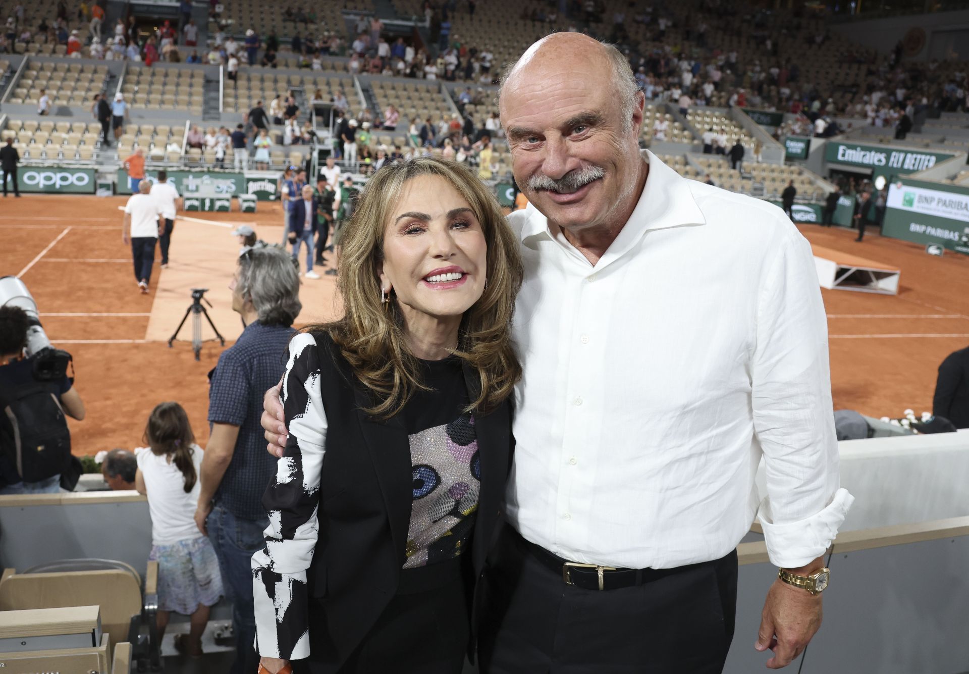 Celebrity At The 2022 French Open - Day Fourteen - Source: Getty