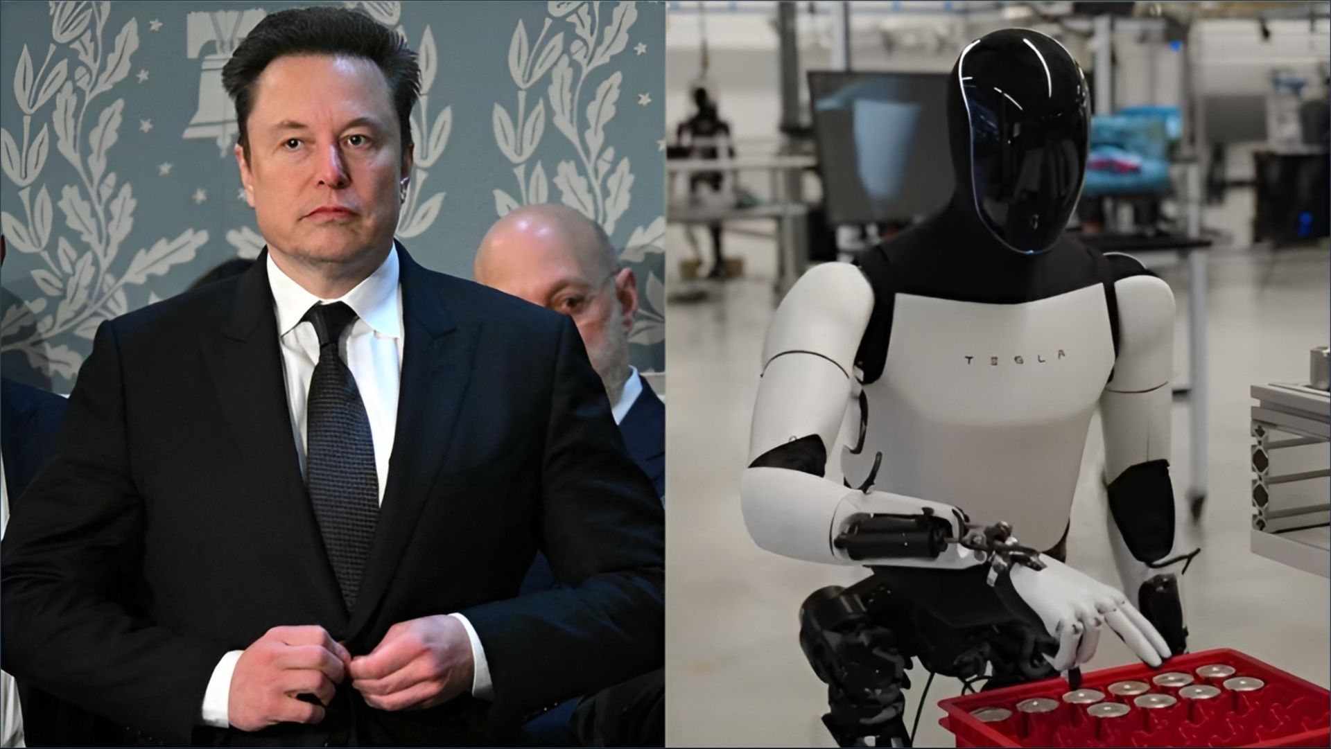 Elon Musk previews upgraded Optimus robots (Image via X/@elonmusk/@Tesla_Optimus)