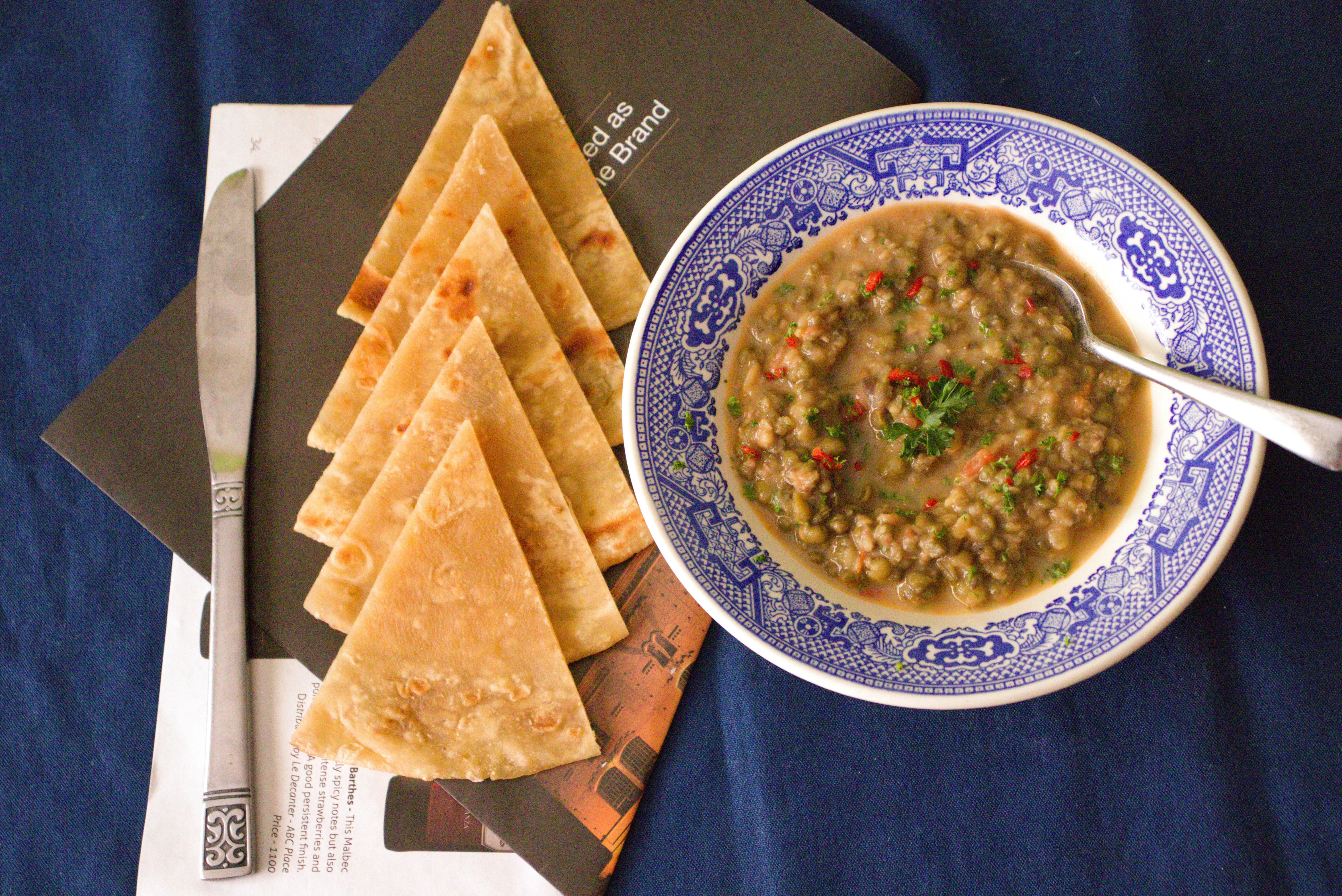 Lentil soups can feel homely and are energizing. (Image via Pexels/ Yonko Kilasi)