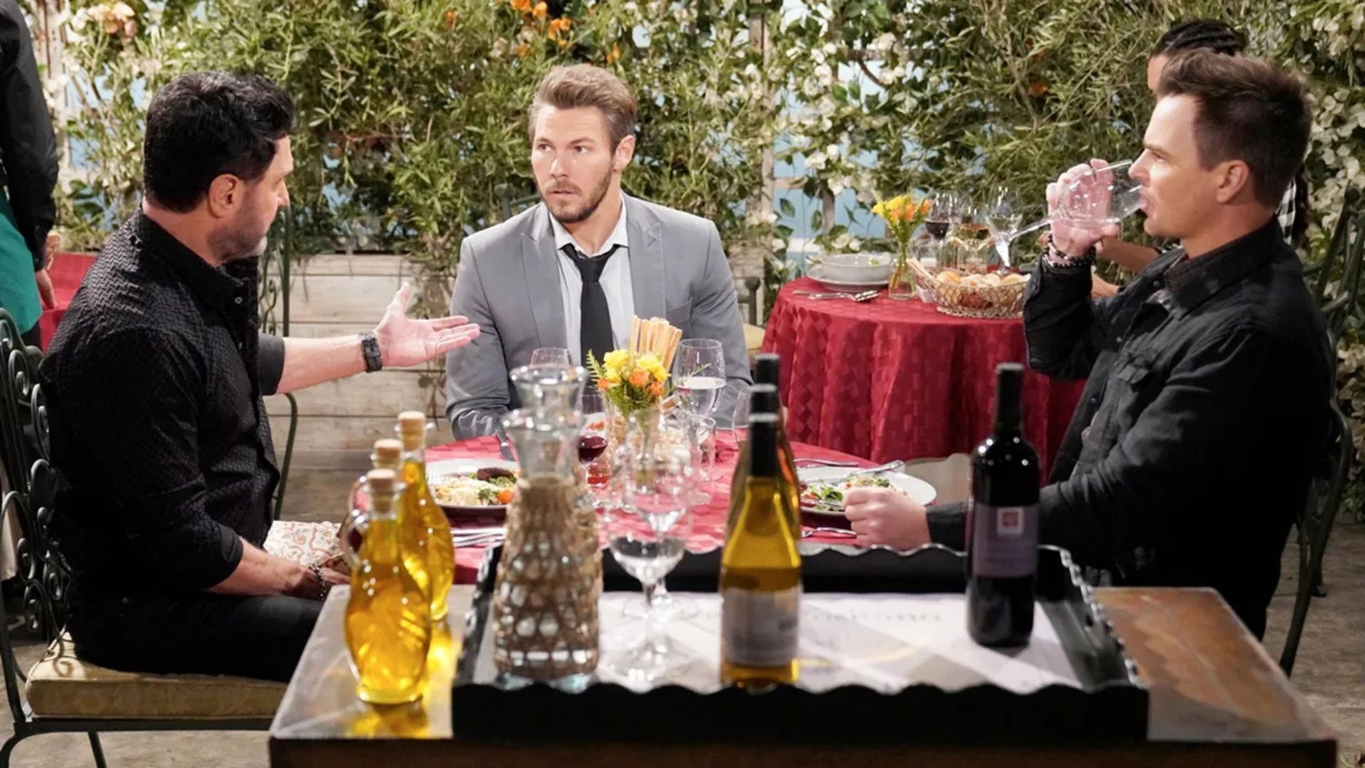 Bill, Liam, and Wyatt Spencer on The Bold and the Beautiful | Image Source: CBS