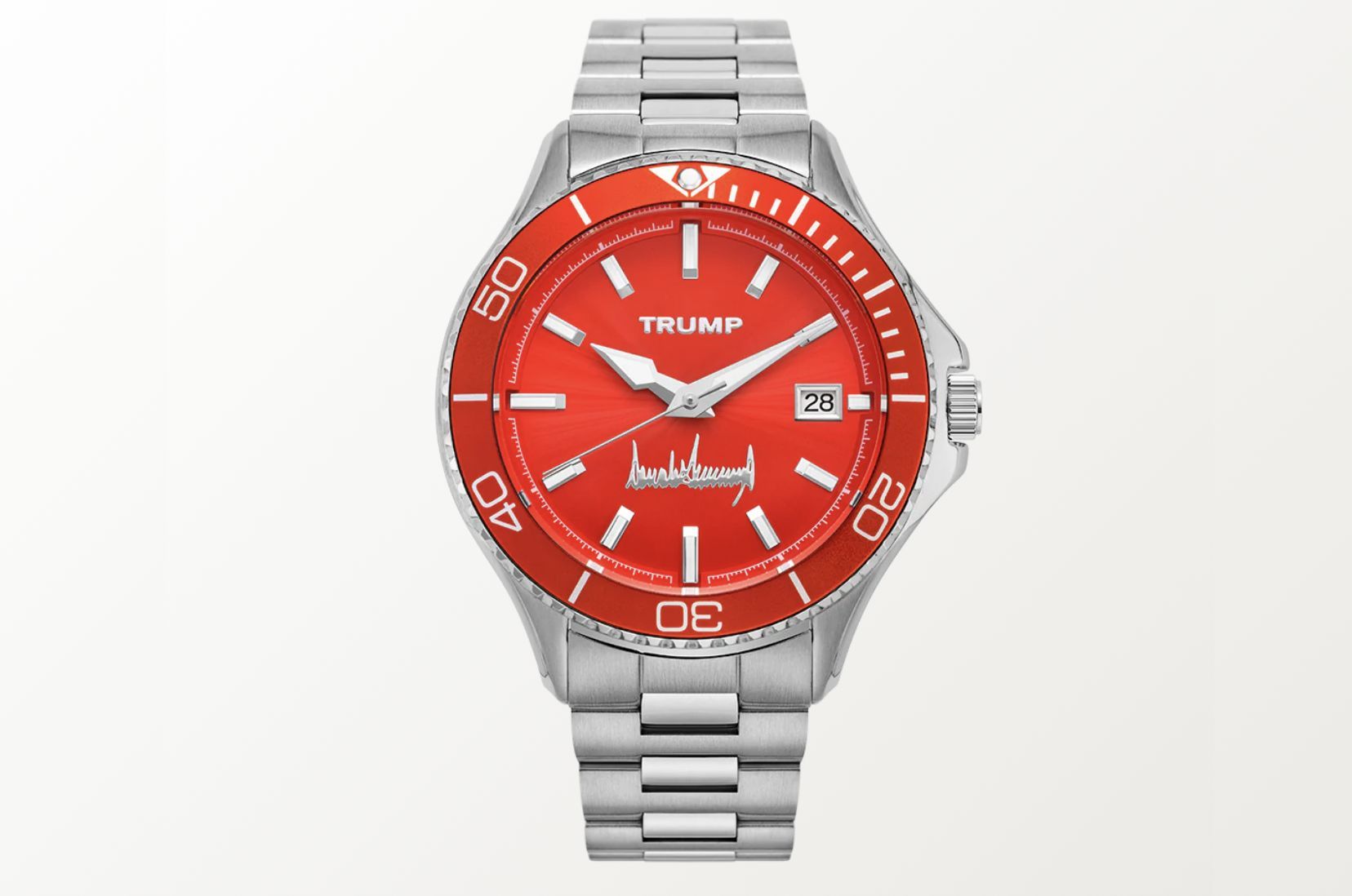 There are limited watches available on the website. (Image via gettrumpwatches)