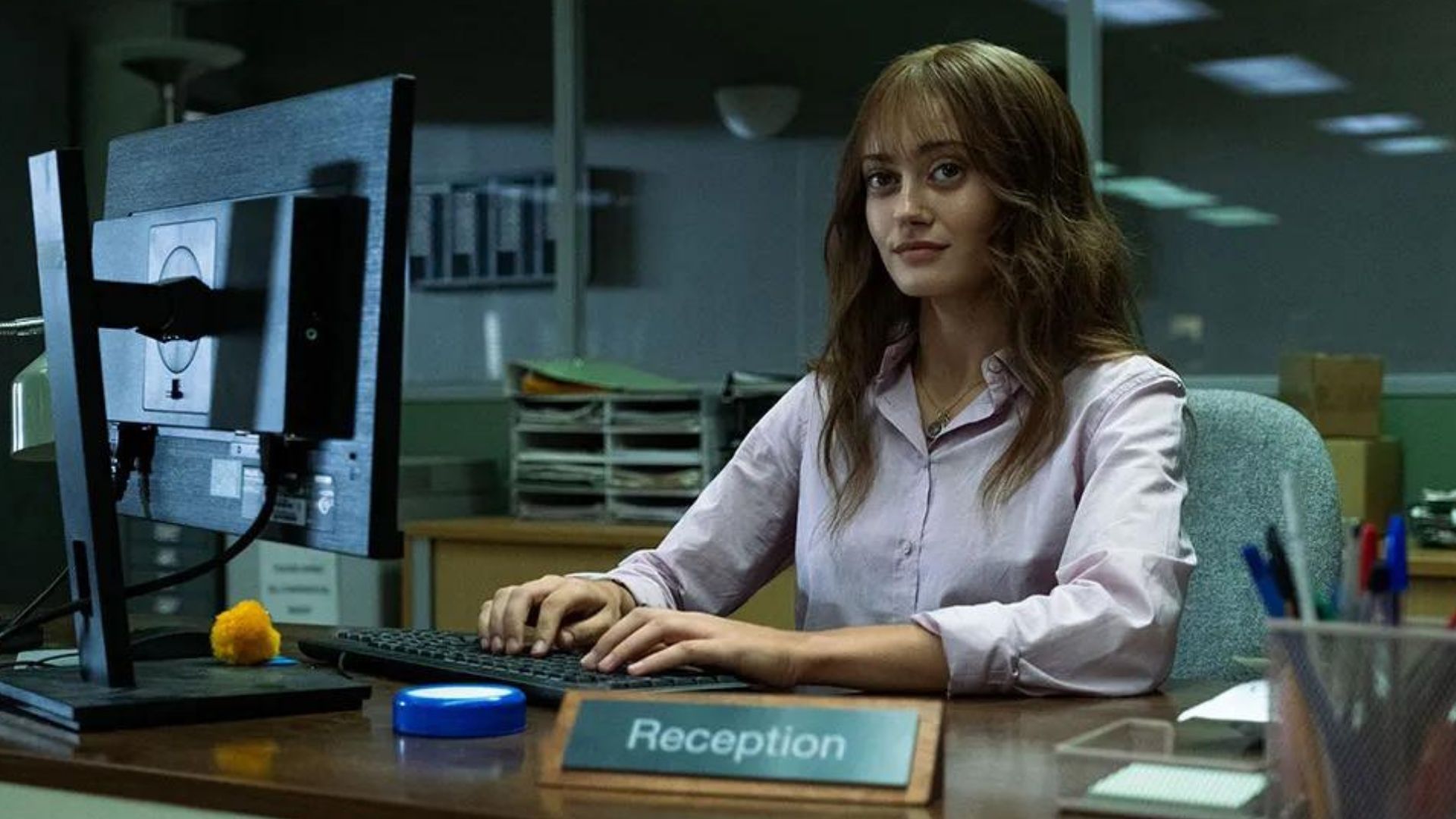 The titular character is a receptionist (Image Source: Sky Atlantic)