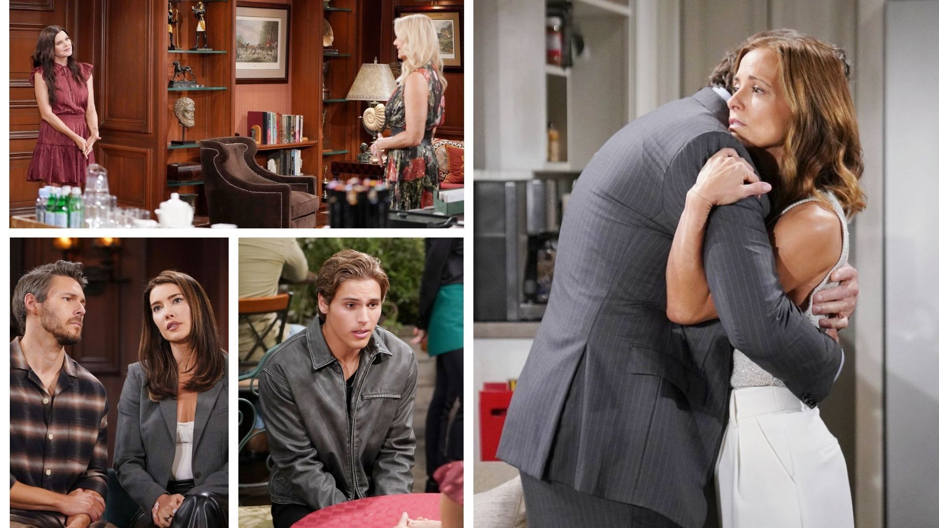 Ridge helps Taylor with her heart issues on The Bold and the Beautiful | Image Source: CBS/JPI