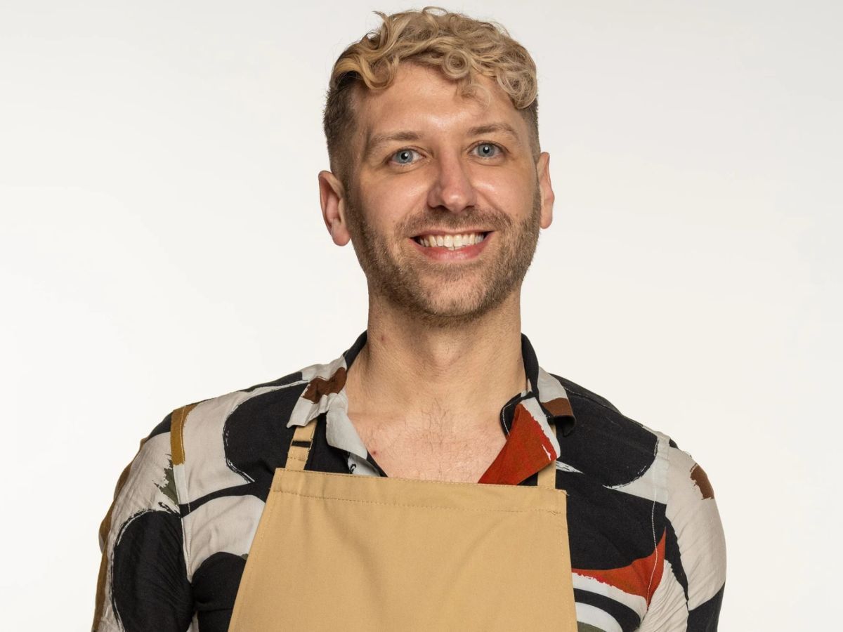 John Mincher from The Great British Bake Off 2024/ Image via @Netflix Tudum