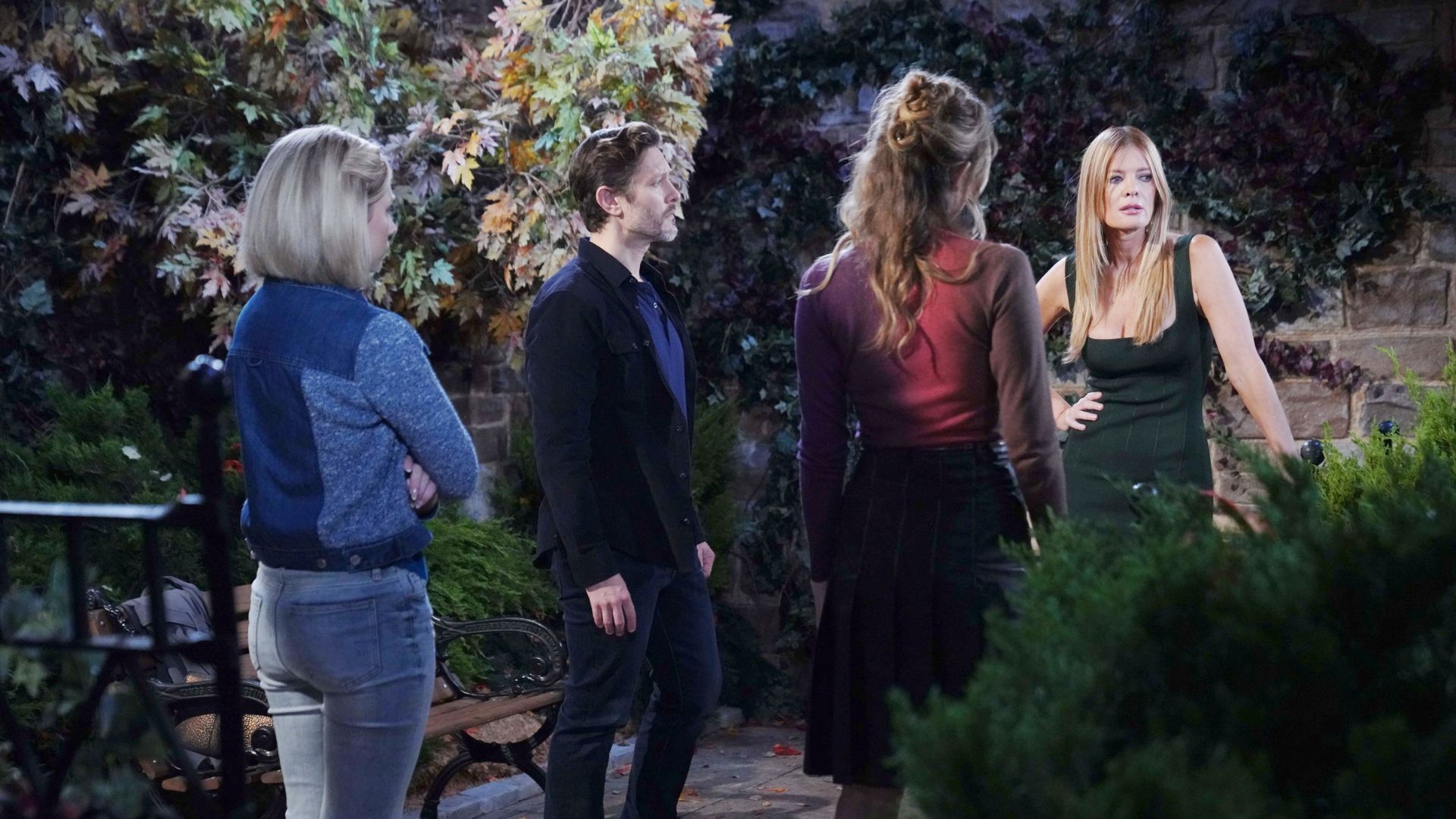 Phyllis, Summer, Lucy, and Daniel on The Young and the Restless | Image Source: CBS/JPI