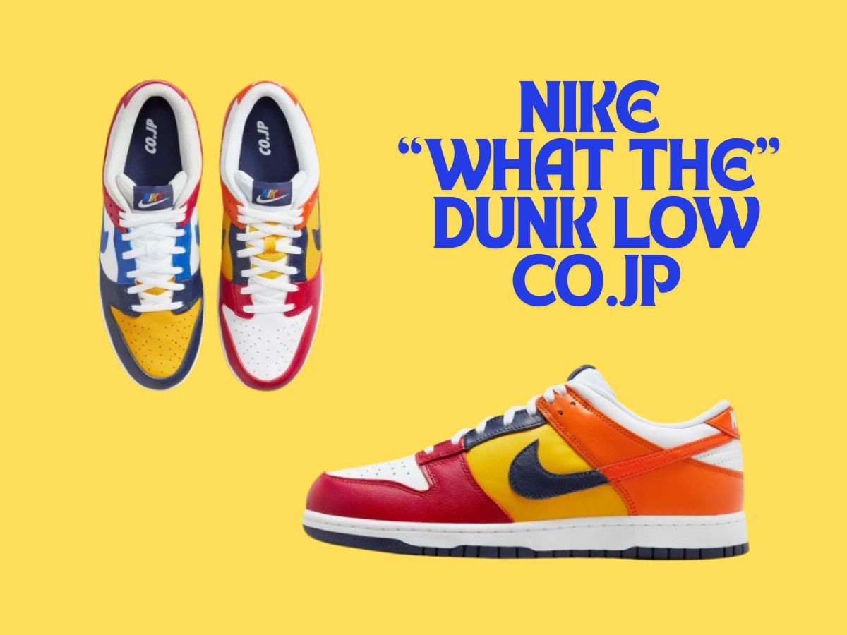 Nie What the Dunk What the kicks sneakers shoes Nike What The Dunk Low co.jp Shock drop First re release date price and more details explored