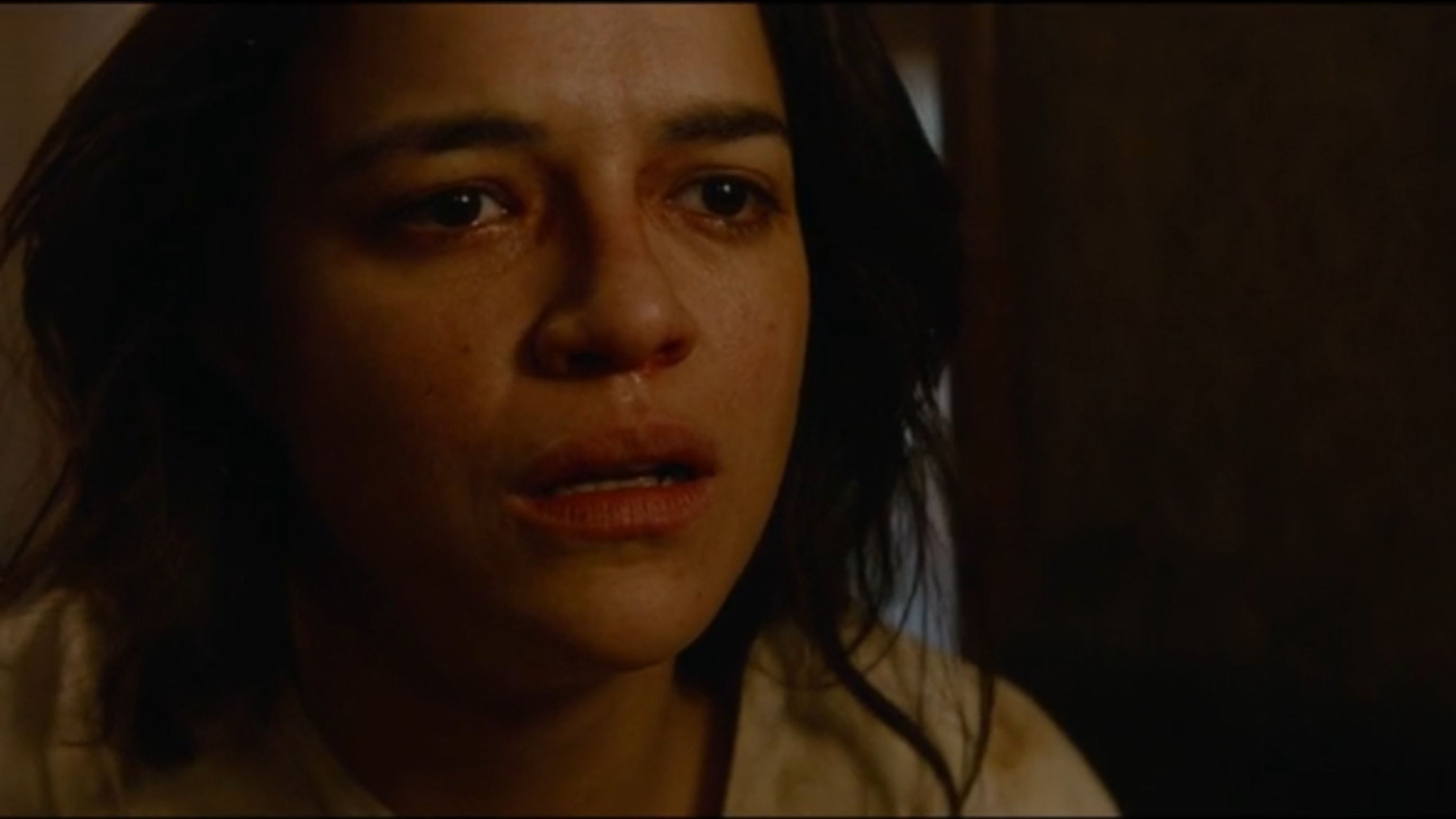 Michelle Rodriguez in The Assignment | Image Source: Prime Video (Saban Films)