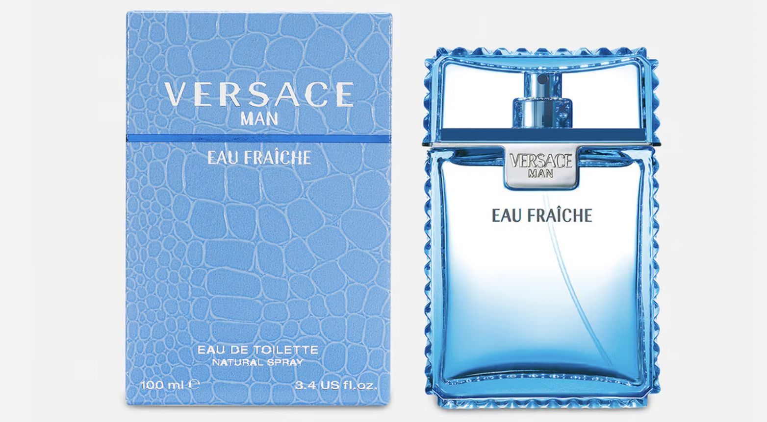 This Versace perfume is refreshing and fragrant. (Image via Versace)