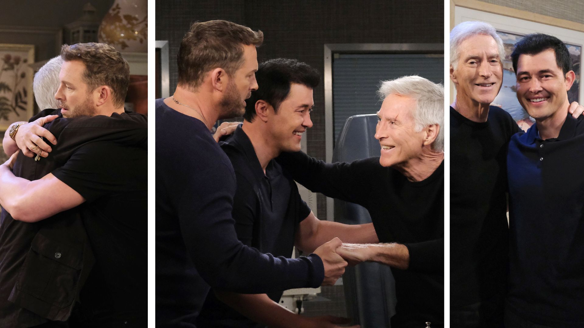 Drake Hogestyn, Eric Martsolf, and Christopher Sean | Image Source: JPI Studios