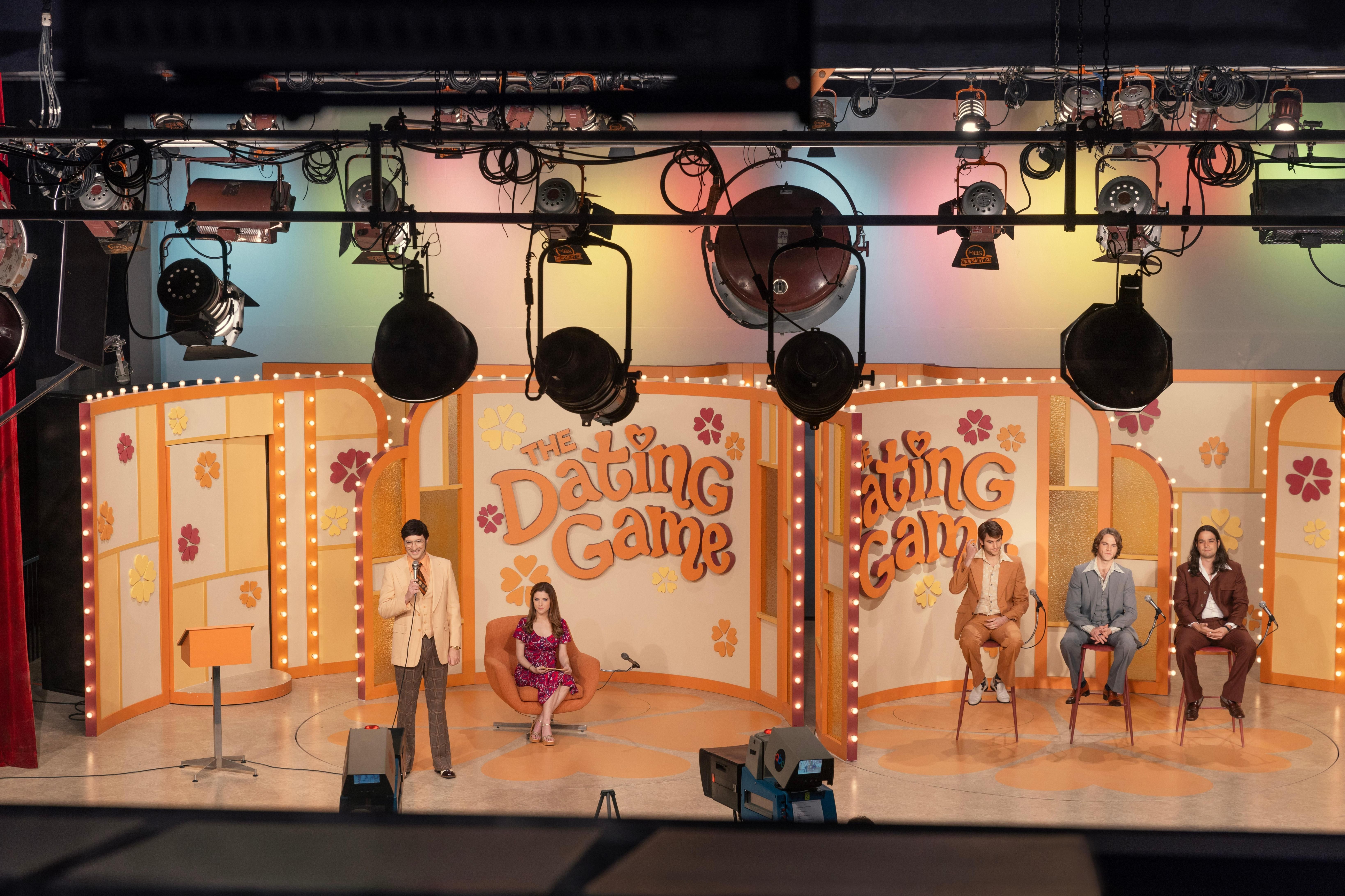 The Dating Game show as shown in the film (Image via IMDb)