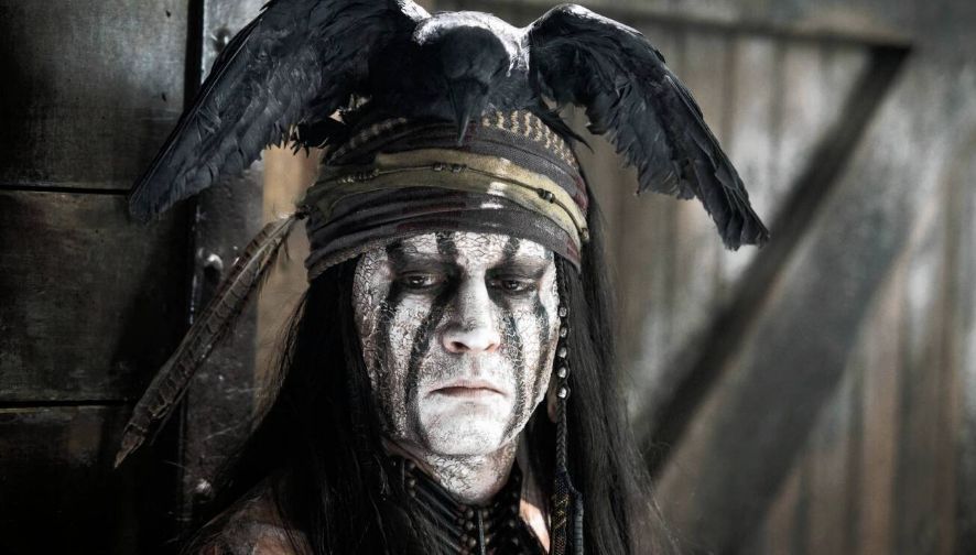 Johnny Depp as Tonto (Image via Disney+)