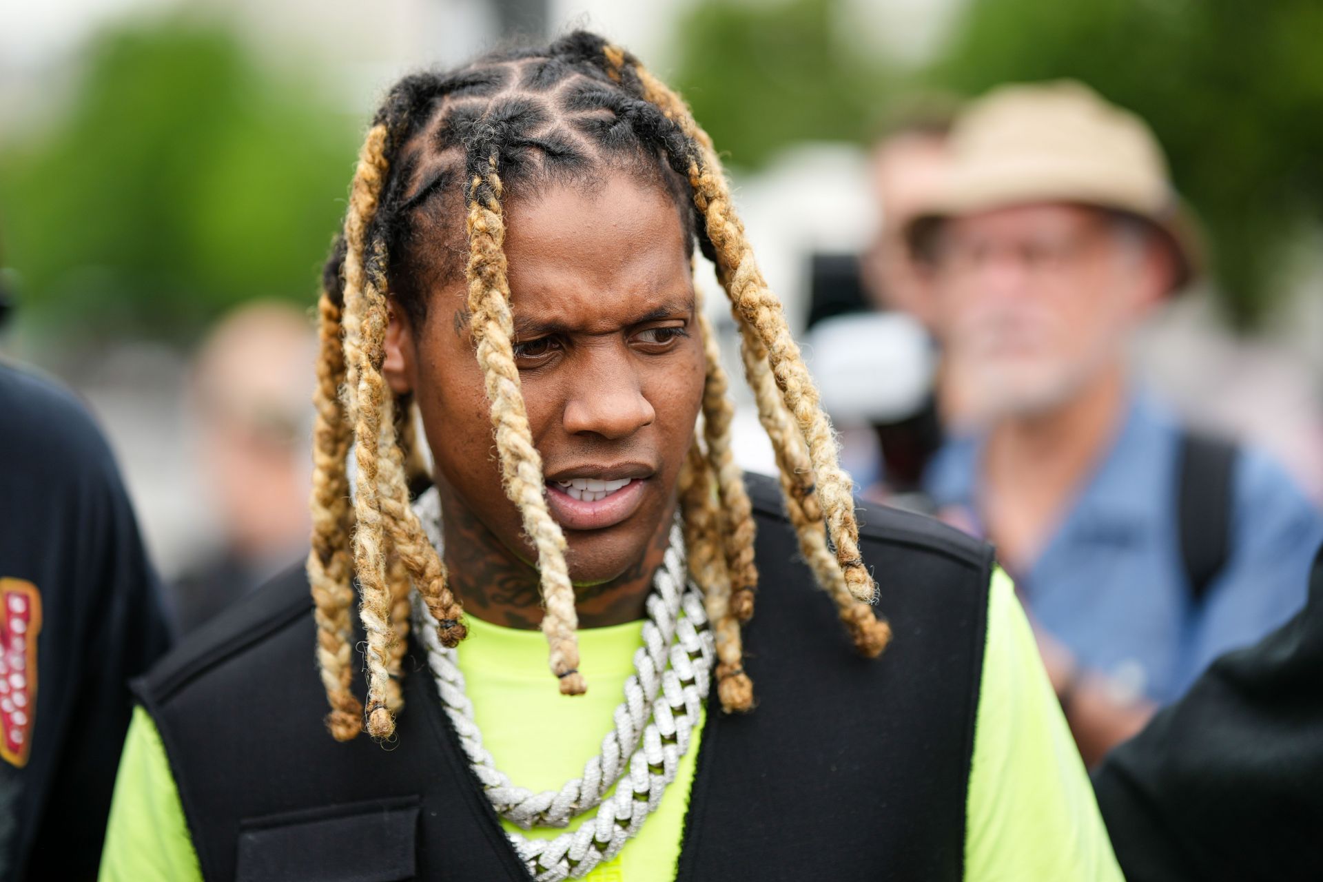 Street Style - Paris Fashion Week - Menswear Spring/Summer 2023 : Day Two - Source: Getty