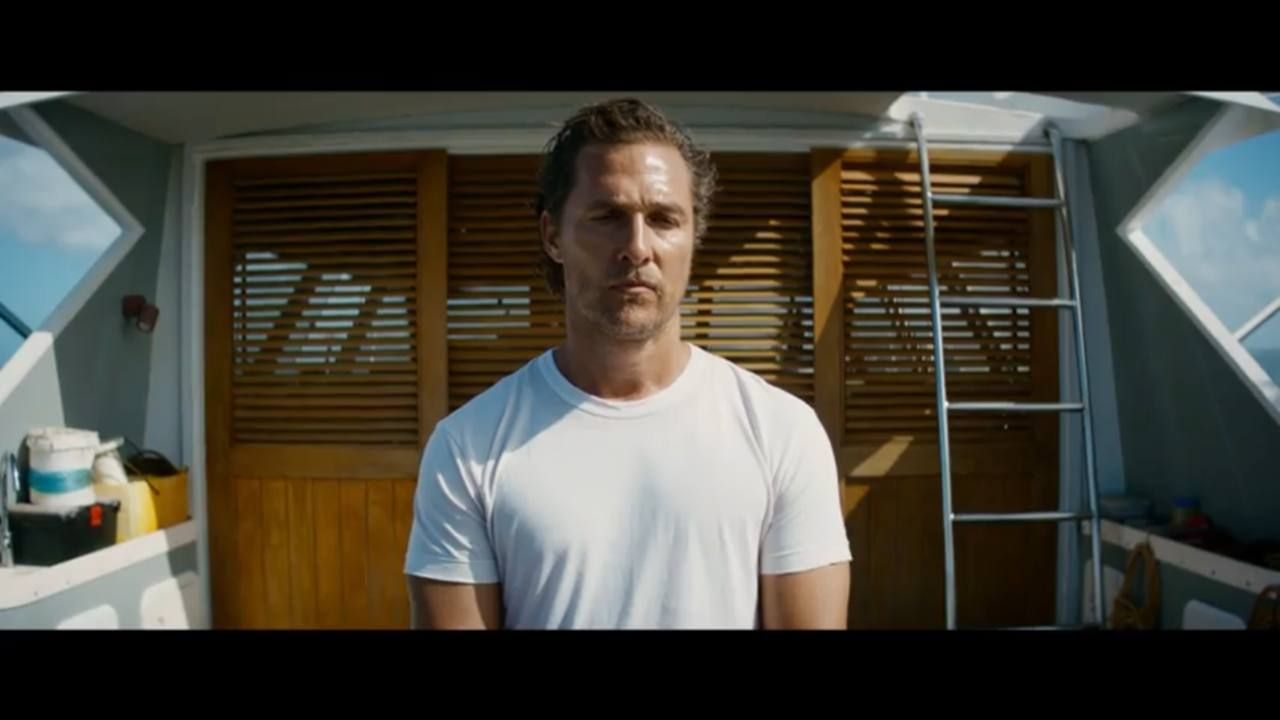 Matthew McConaughey in Serenity (2019) | Image Source: Prime Video (Aviron Pictures)