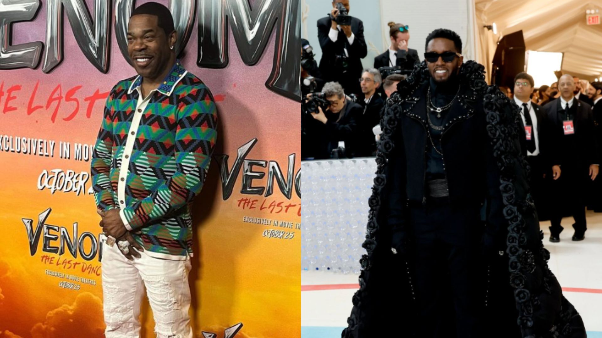 Busta Rhymes refuses to judge Diddy till truth comes to light (Images via Instagram and X/@bustarhymes and @Diddy)