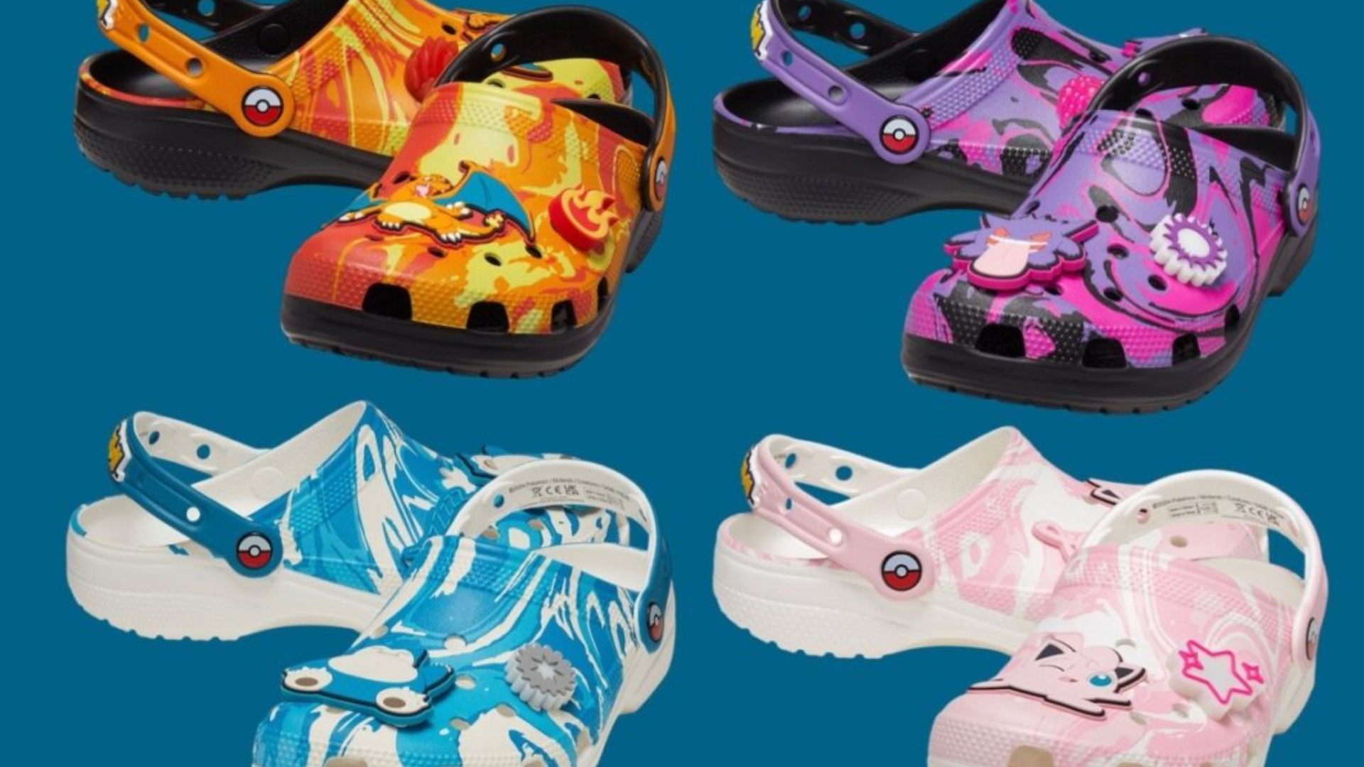 Pokemon x Crocs collection will release on October 17 (Image via Sneaker Bar Detroit)