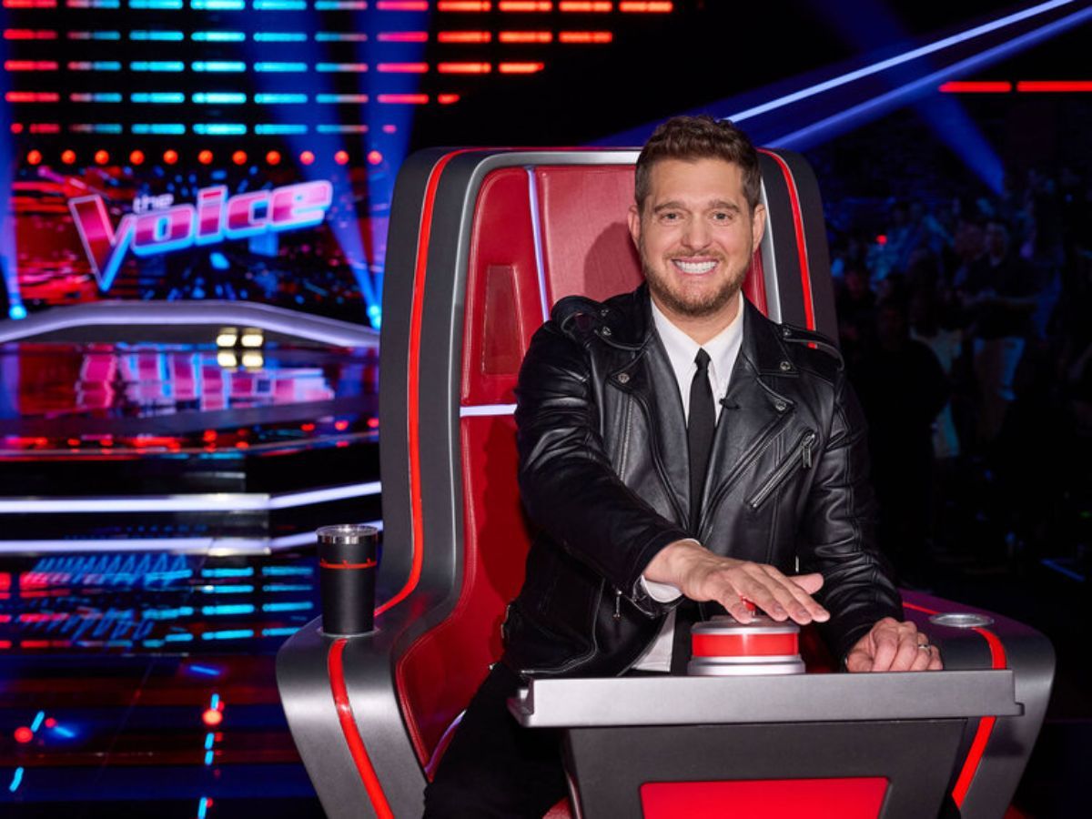 Michael Buble, The Voice season 26/ Image via @NBC