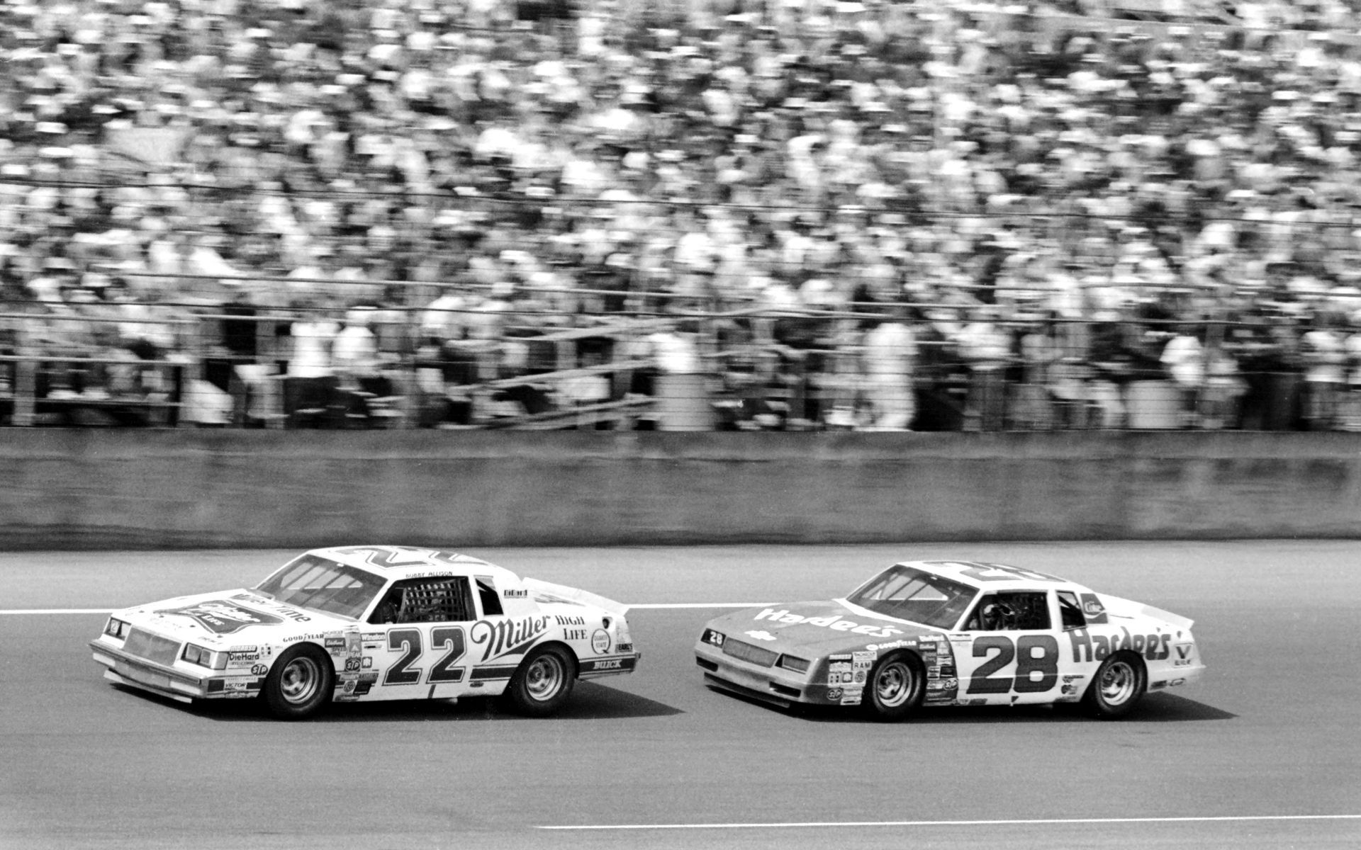 NASCAR drivers Bobby Allison and Cale Yarorough - Source: Getty