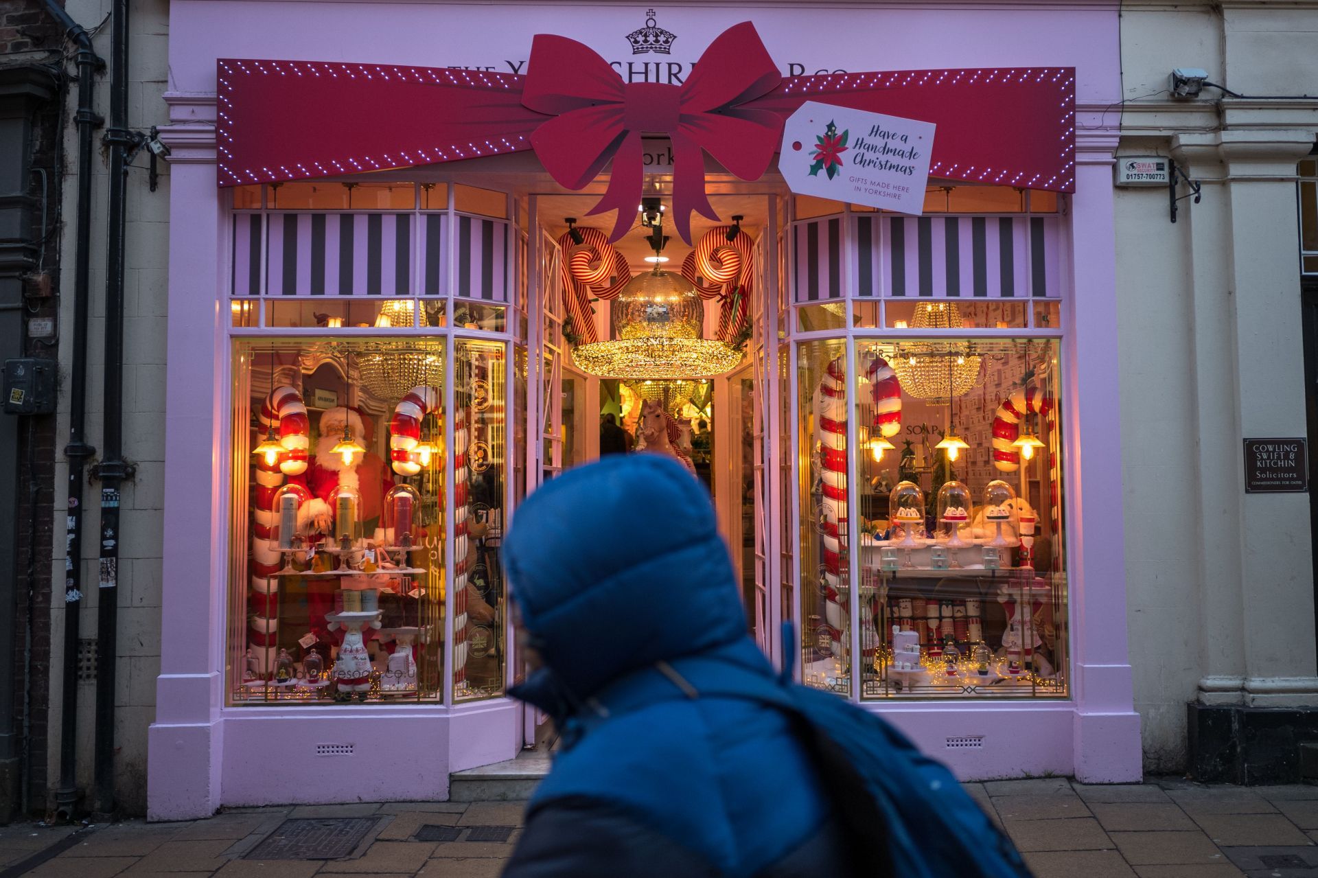 Christmas Season Shopping In York - Source: Getty