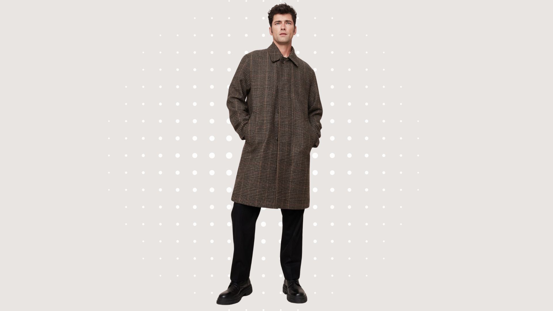 Italian Plaid Car Coat (Image via Banana Republic)