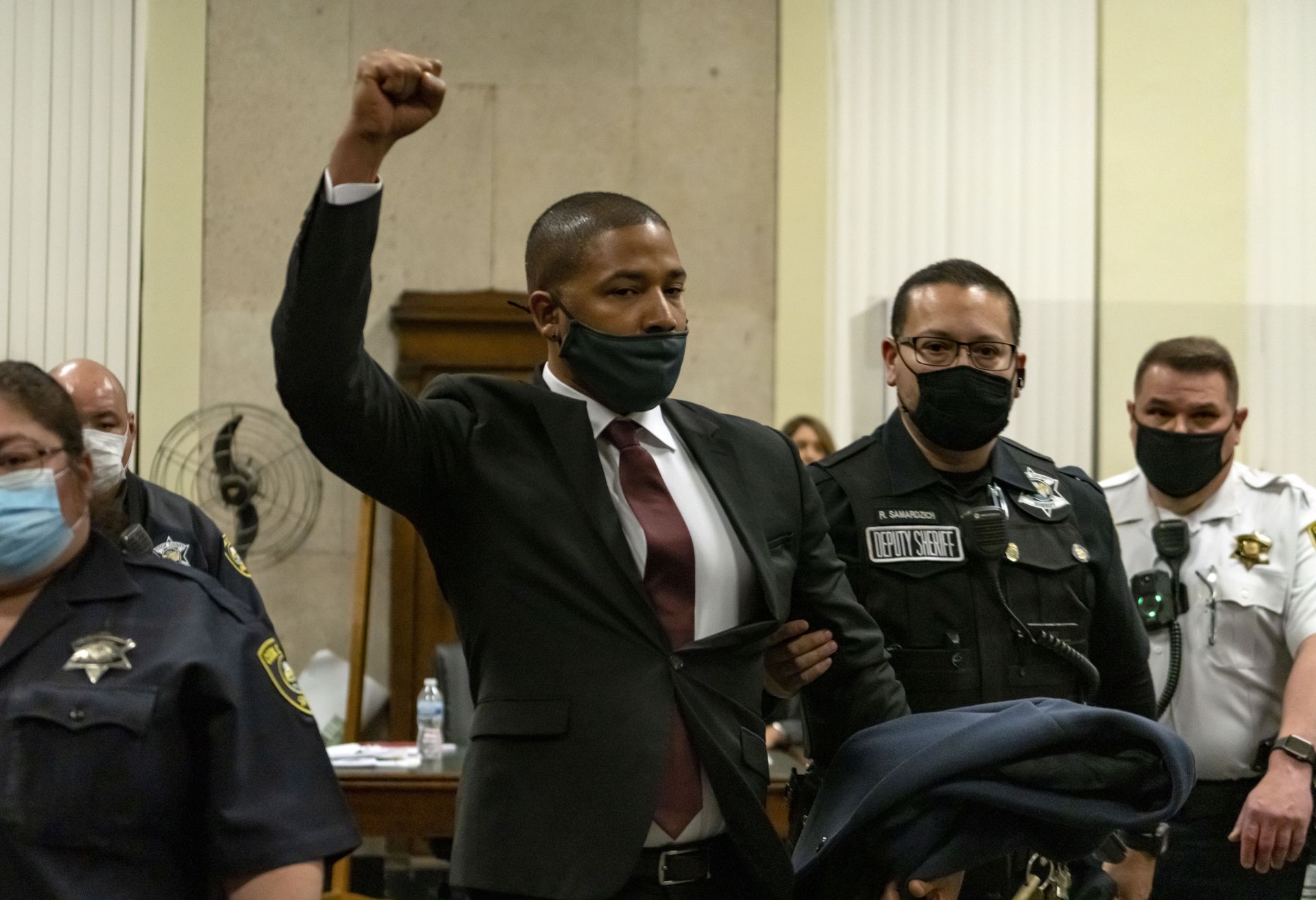 Jussie Smollett Sentenced For Disorderly Conduct Convictions - Source: Getty