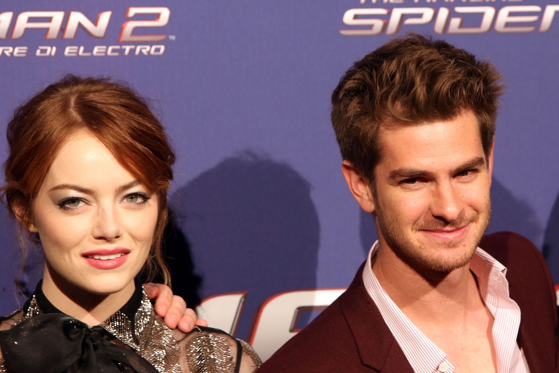 Emma Stone and Andrew Garfield (Photo by Franco Origlia/Getty Images)