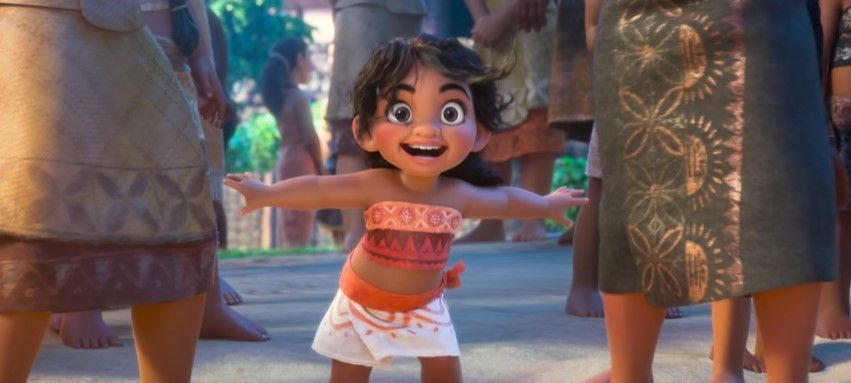 in moana 2 does moana have a baby sister