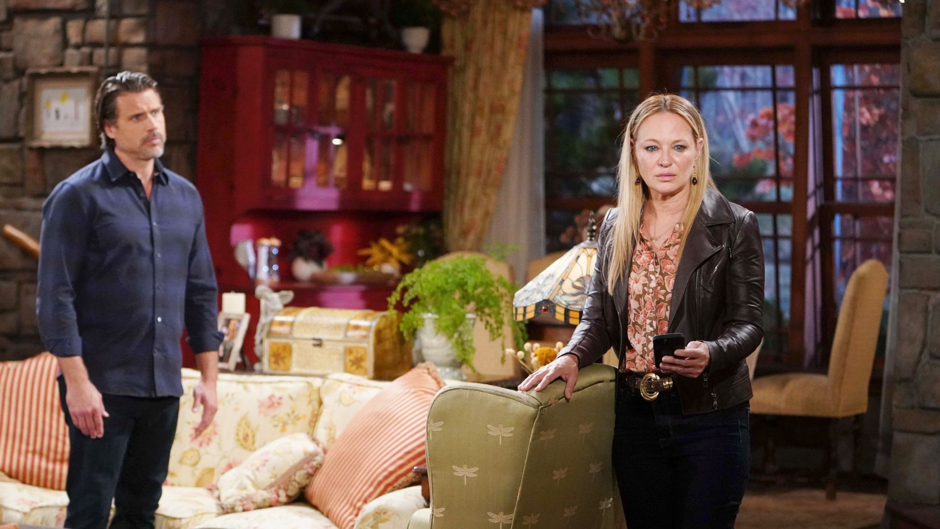 Sharon confessed all to Nick on The Young and the Restless | Image source: JPI