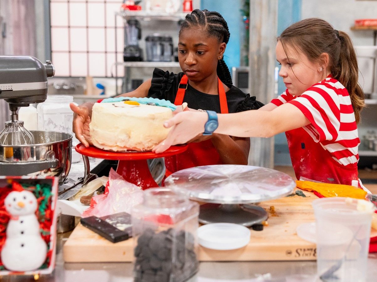 Kids Baking Championship: Frosting the Snowman airs December 2, 2024 | Image Source:&nbsp;Warner Bros. Discovery