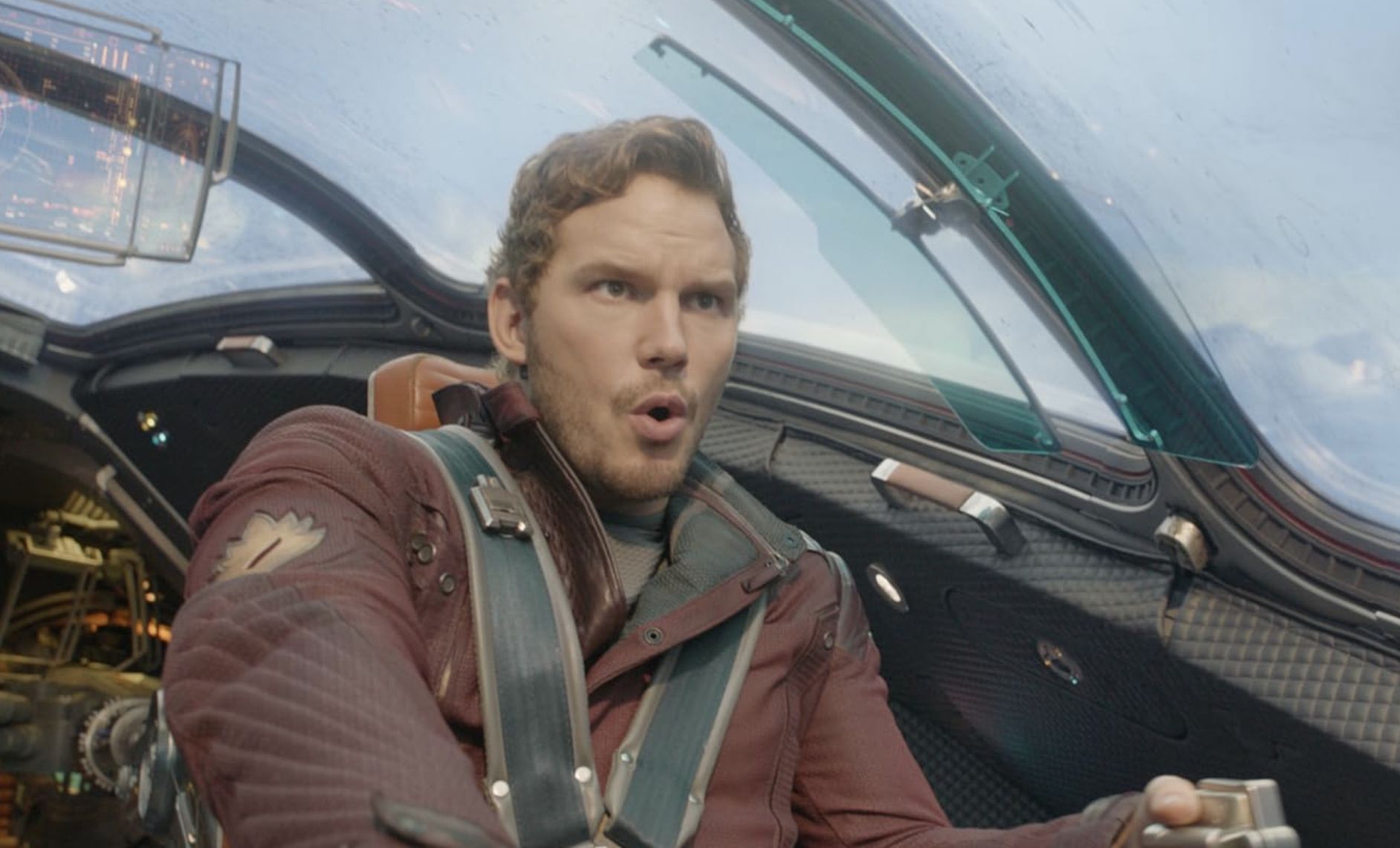 Chris Pratt in Guaridans of the Galaxy, source: Marvel Entertainment