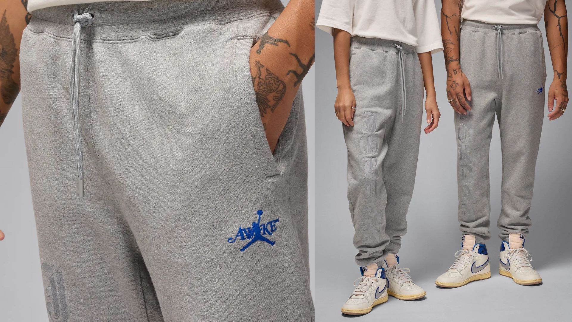 Jordan x Awake NY Men&#039;s Fleece Pants (Image via Nike)