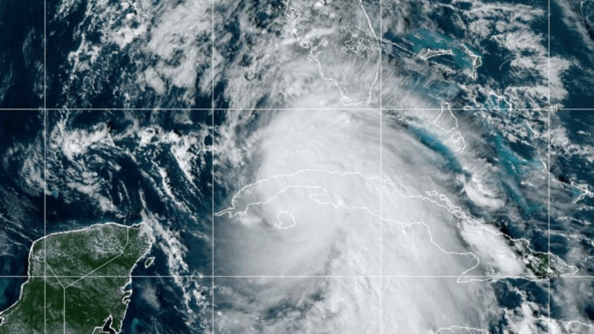 Hurricane Rafael (Image via Twitter/@NWSNHC)