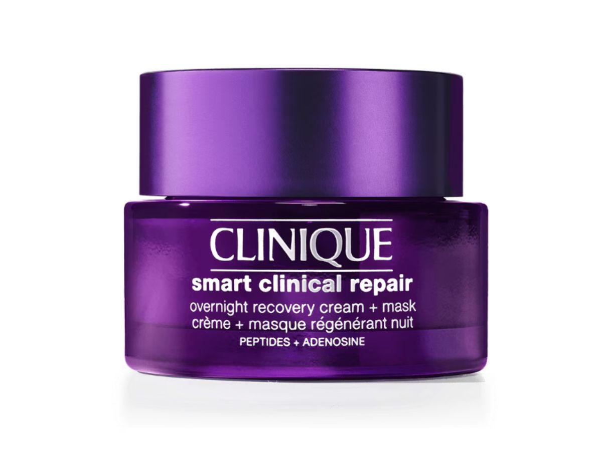 Clinique Smart Clinical Repair&trade; Overnight Recovery Cream + Mask (image via Clinique)