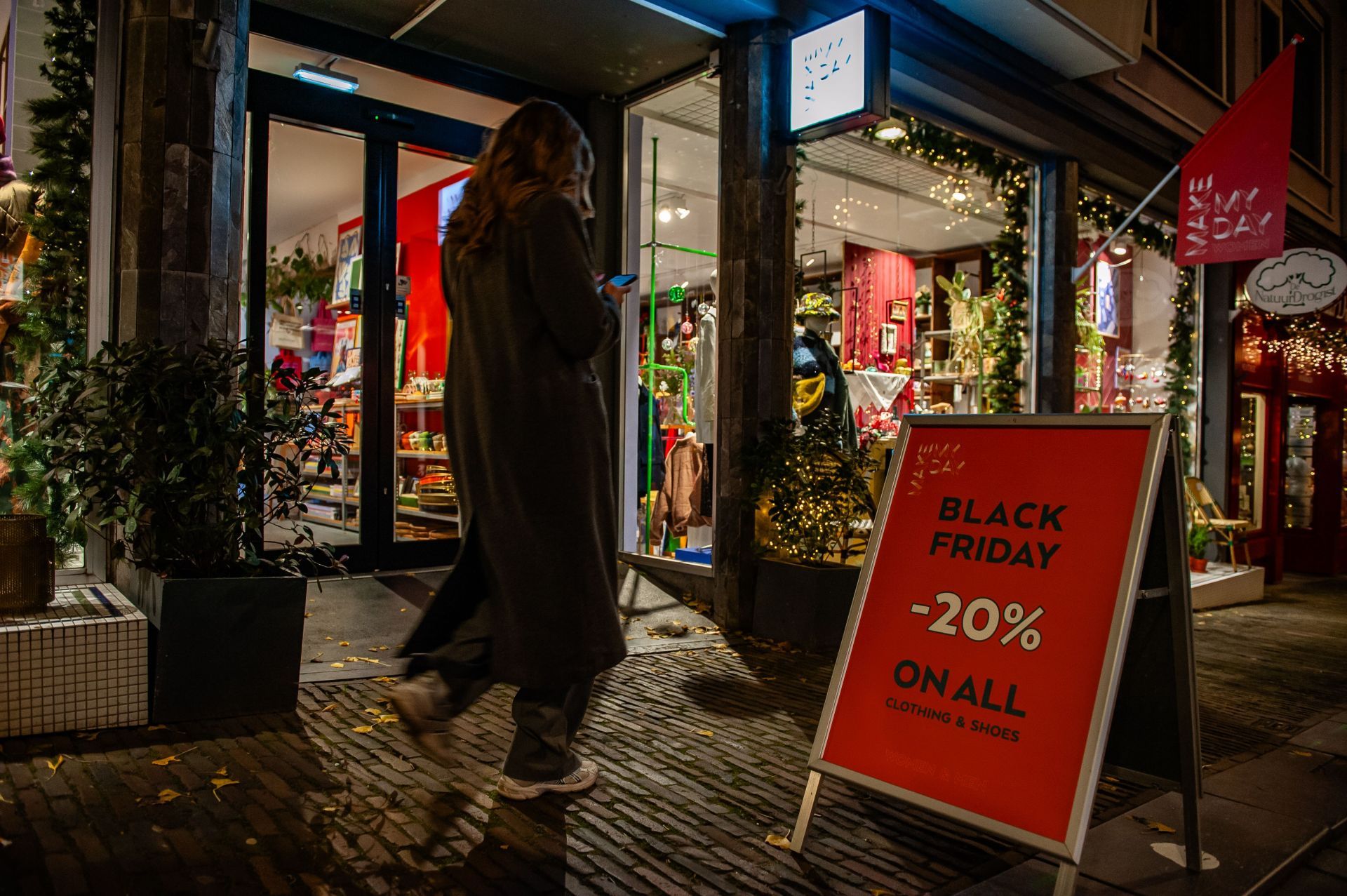 Black Friday Hits The Netherlands. - Source: Getty