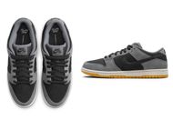 Nike SB Dunk Low Pro "Black and Smoke Grey" sneakers (image via Nike)