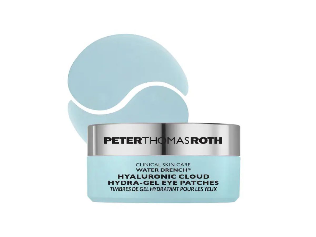 Peter Thomas Roth Water Drench Hyaluronic Cloud Hydra-Gel Eye Patches (Image via Sephora)