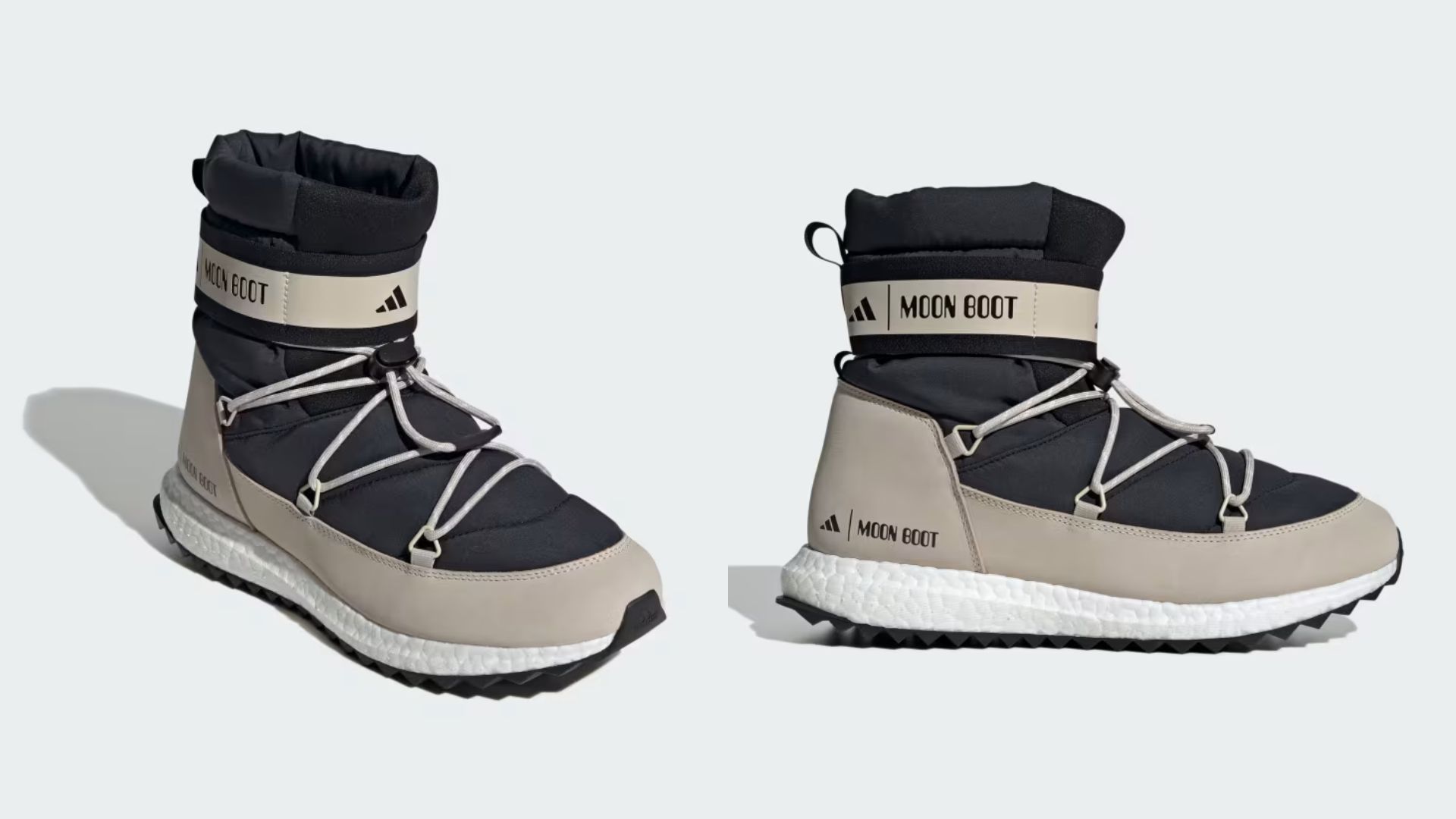 adidas x MOON BOOT Moonboost High Shoes (Image via Adidas)