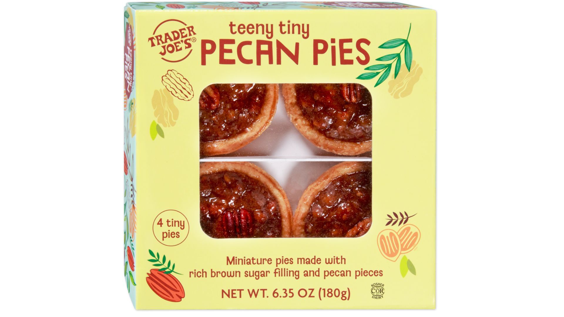 Teeny TIny Pecan Pies (Image via Trader Joe&#039;s)