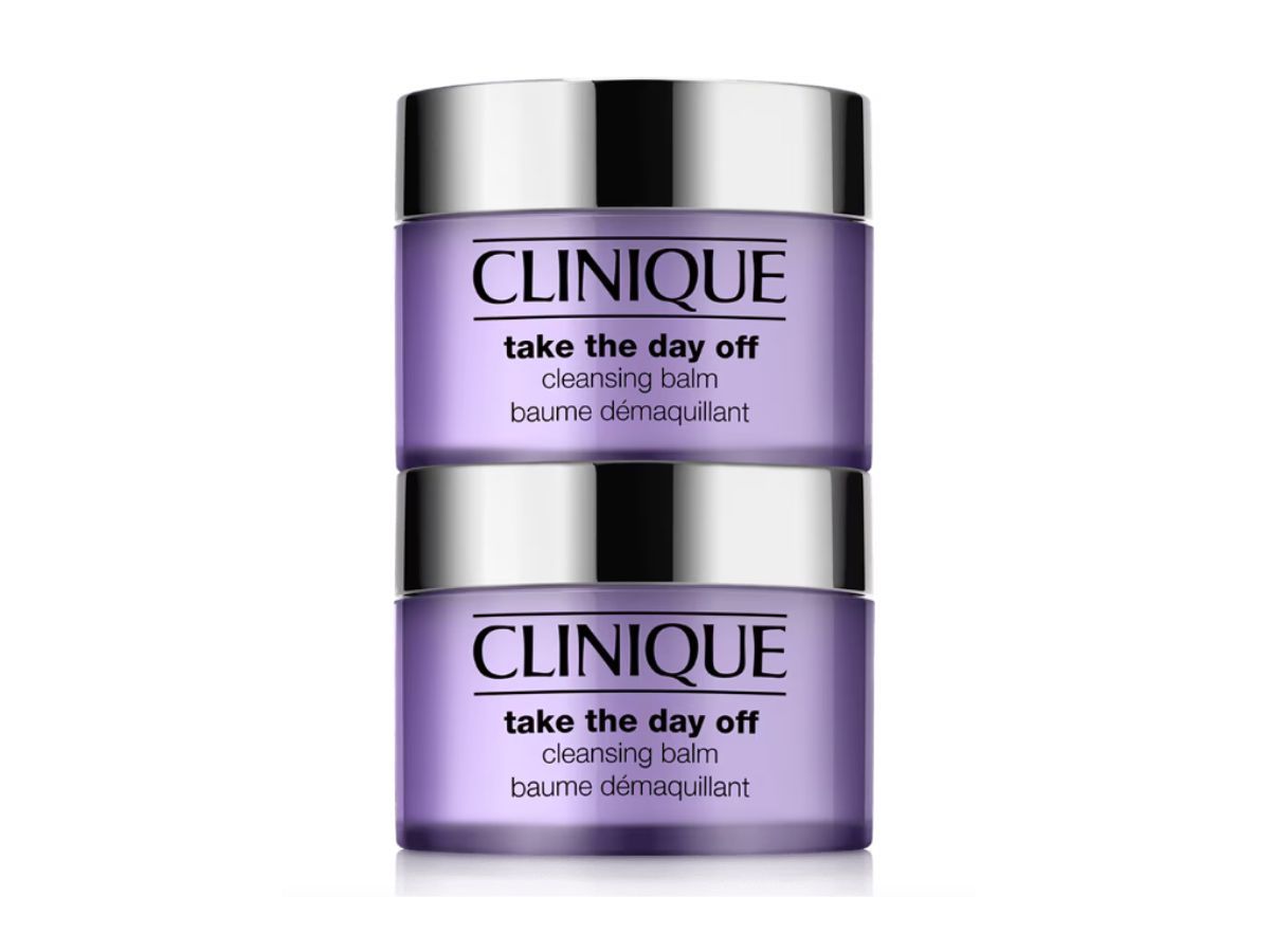 Take The Day Off&trade; Cleansing Balm duo (image via Clinique)