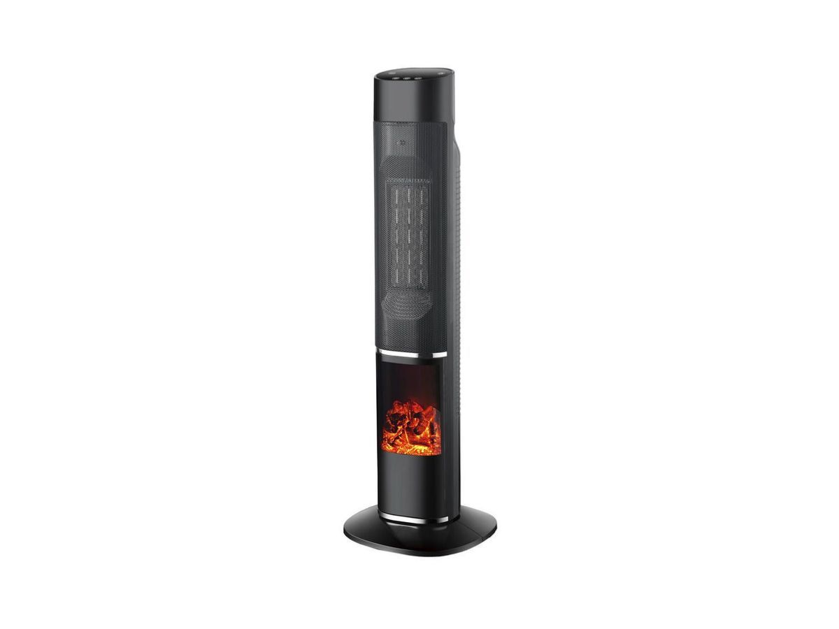 Lifesmart 1500 Watt 31&quot; Flame Effect Tower Heater (image via Menards)