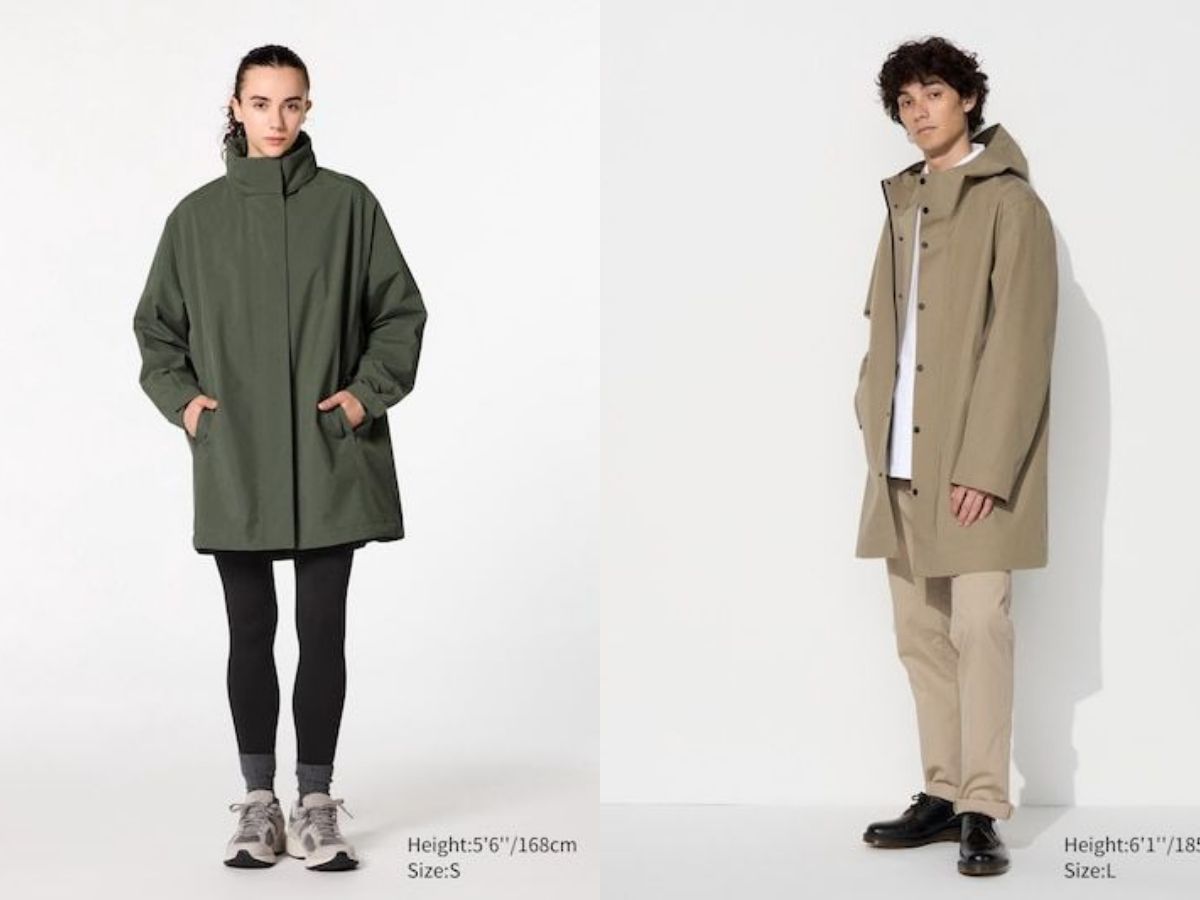 BLOCKTECH Coats (image via Uniqlo)