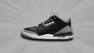 Air Jordan 3 Retro "Black Cement" Men's Shoes (Image via Nike)