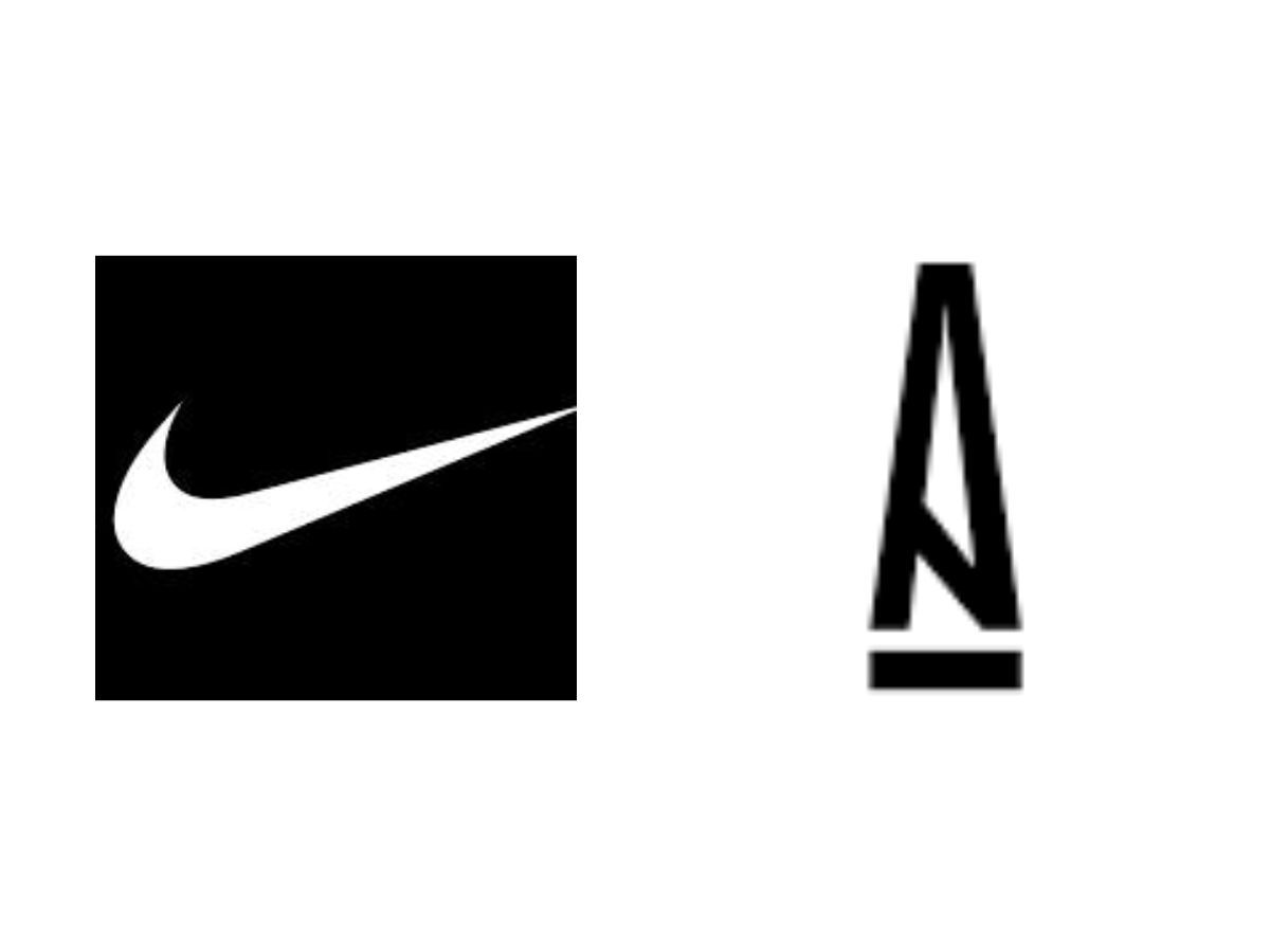 A ma Maniere logo x Nike logo