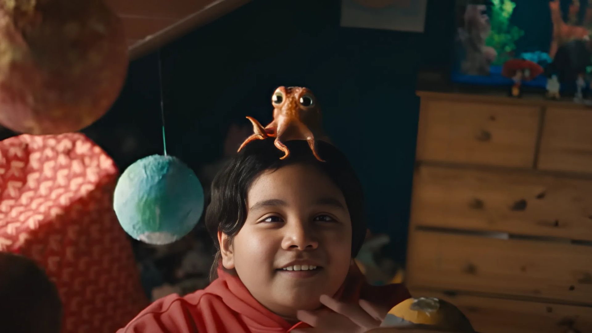 A scene from The Boy &amp; The Octopus | Image source: Disney UK on YouTube