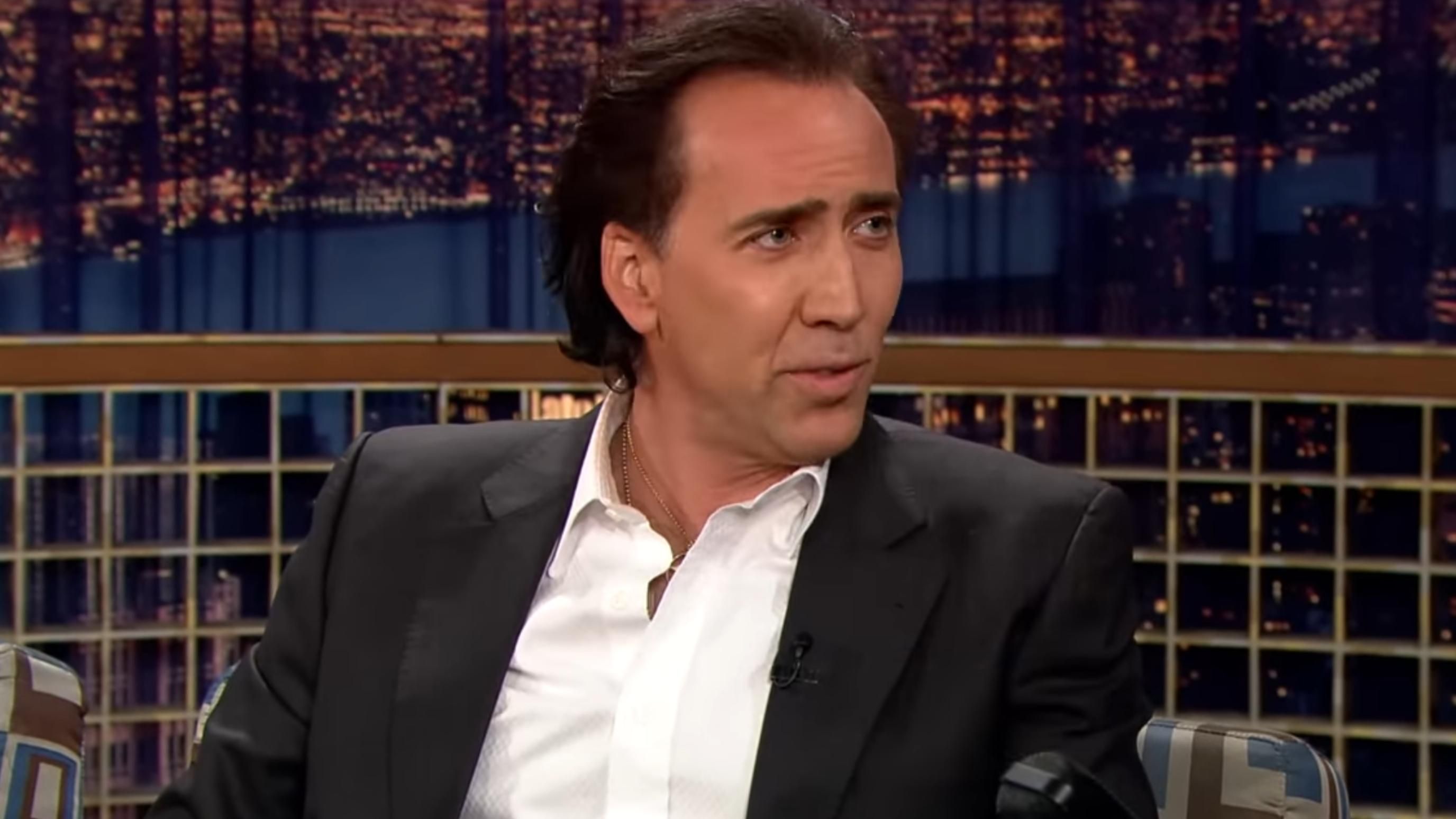 Nicolas Cage | Image Source: Conan&#039;s Brien via YouTube