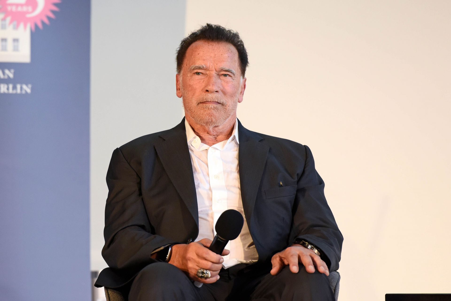 Arnold Schwarzenegger Recieves Honorary Doctorate In Berlin - Source: Getty