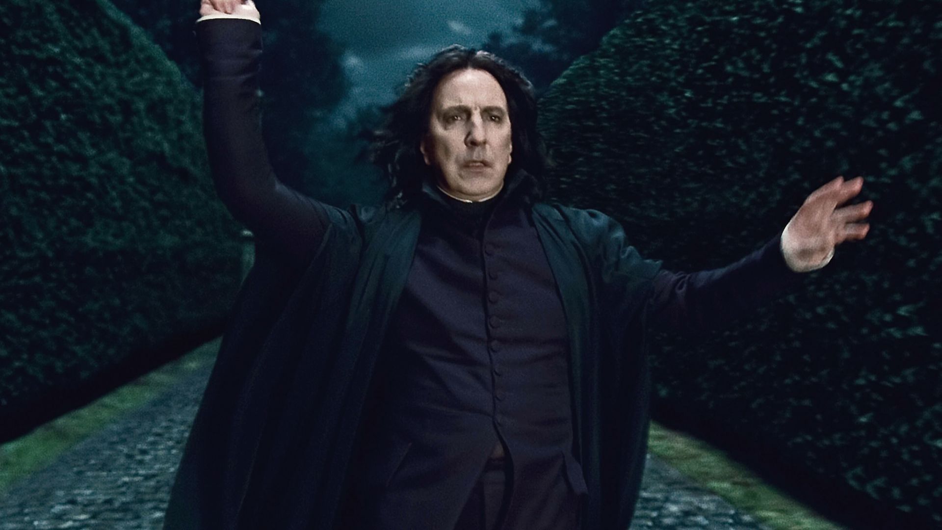 Alan Rickman as Severus Snape | Image Source: Warner Bros.