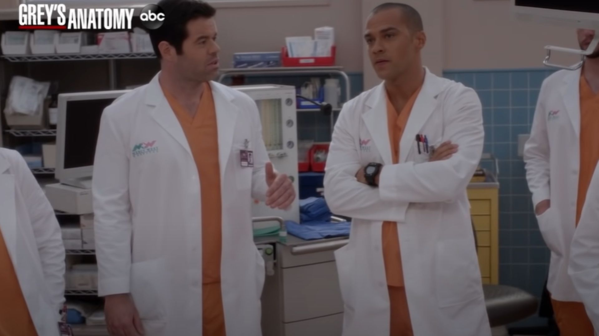 Dr. Jackson Avery returns to the hospital to resign (Image via ABC)