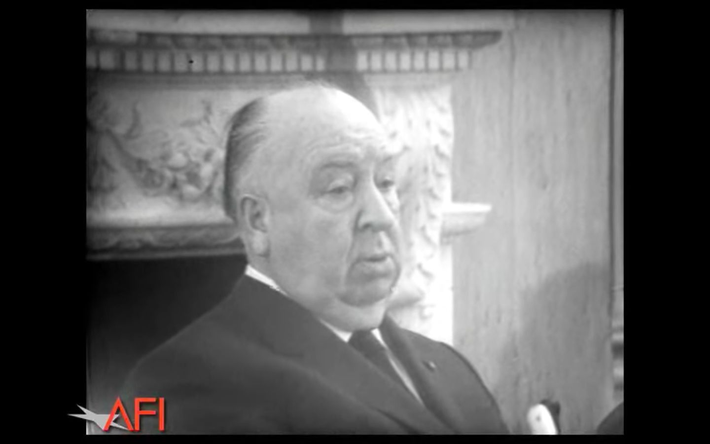 Still of Alfred Hitchcock (Image via AFI)