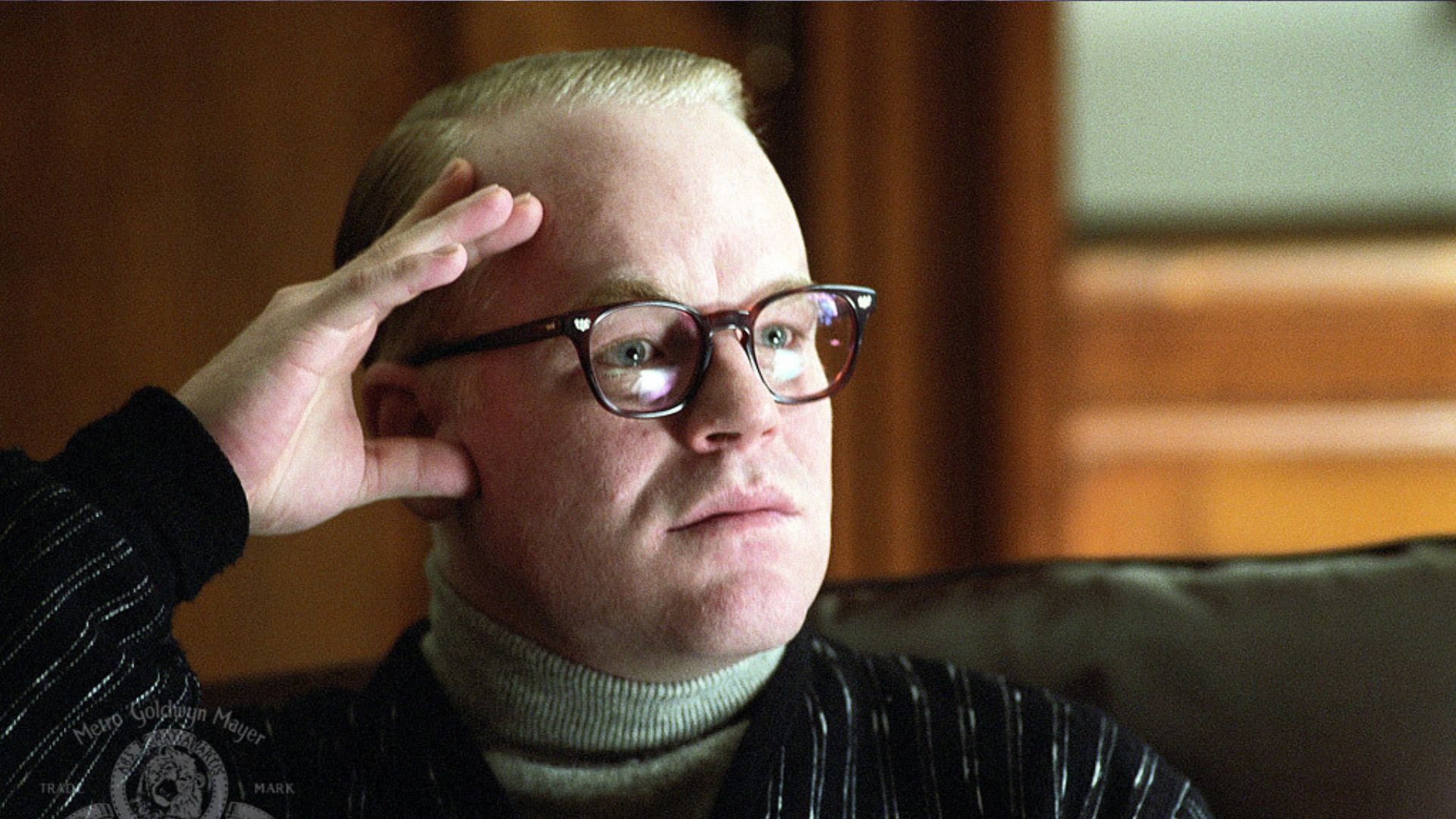 Philip Seymour Hoffman in Capote | Image Source: Apple TV+